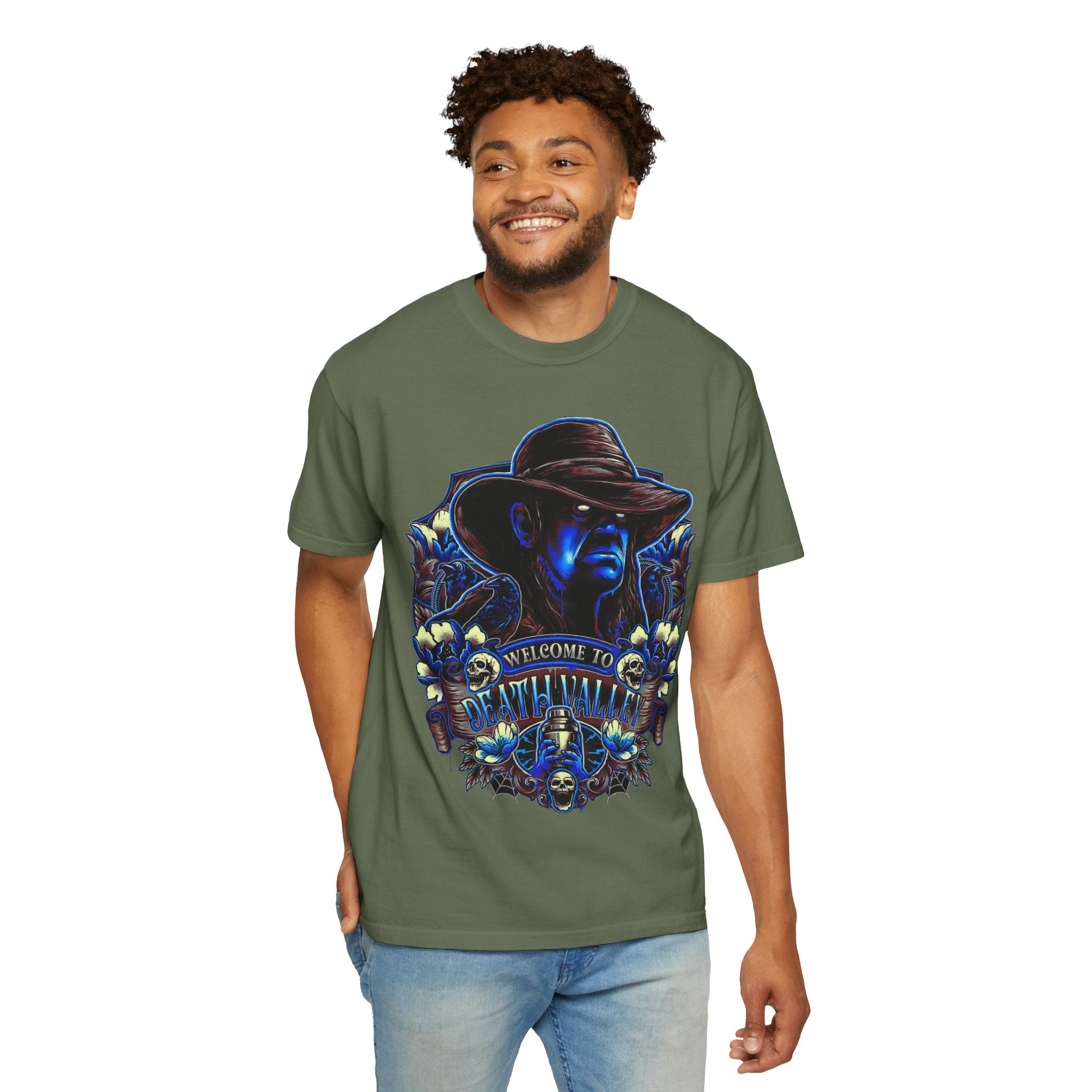 Welcome to Death Valley, Undertaker, Sports Fan T-shirt, Unisex Shirt, Gift for Her-Him, Casual Outwear Shirt, Graphic Shirt