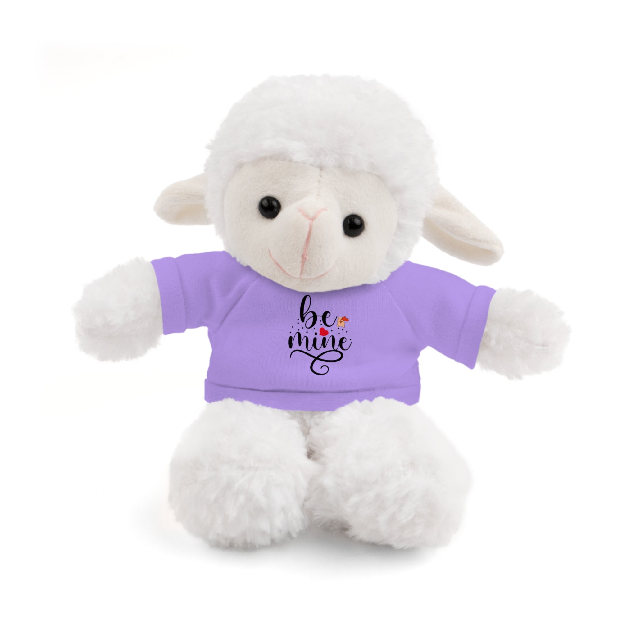 Lovely Panda Plushy, Be Mine, Stuffed Animals Shirt Printed, Suitable for Soft Valentine's Day Gift for Her, Him