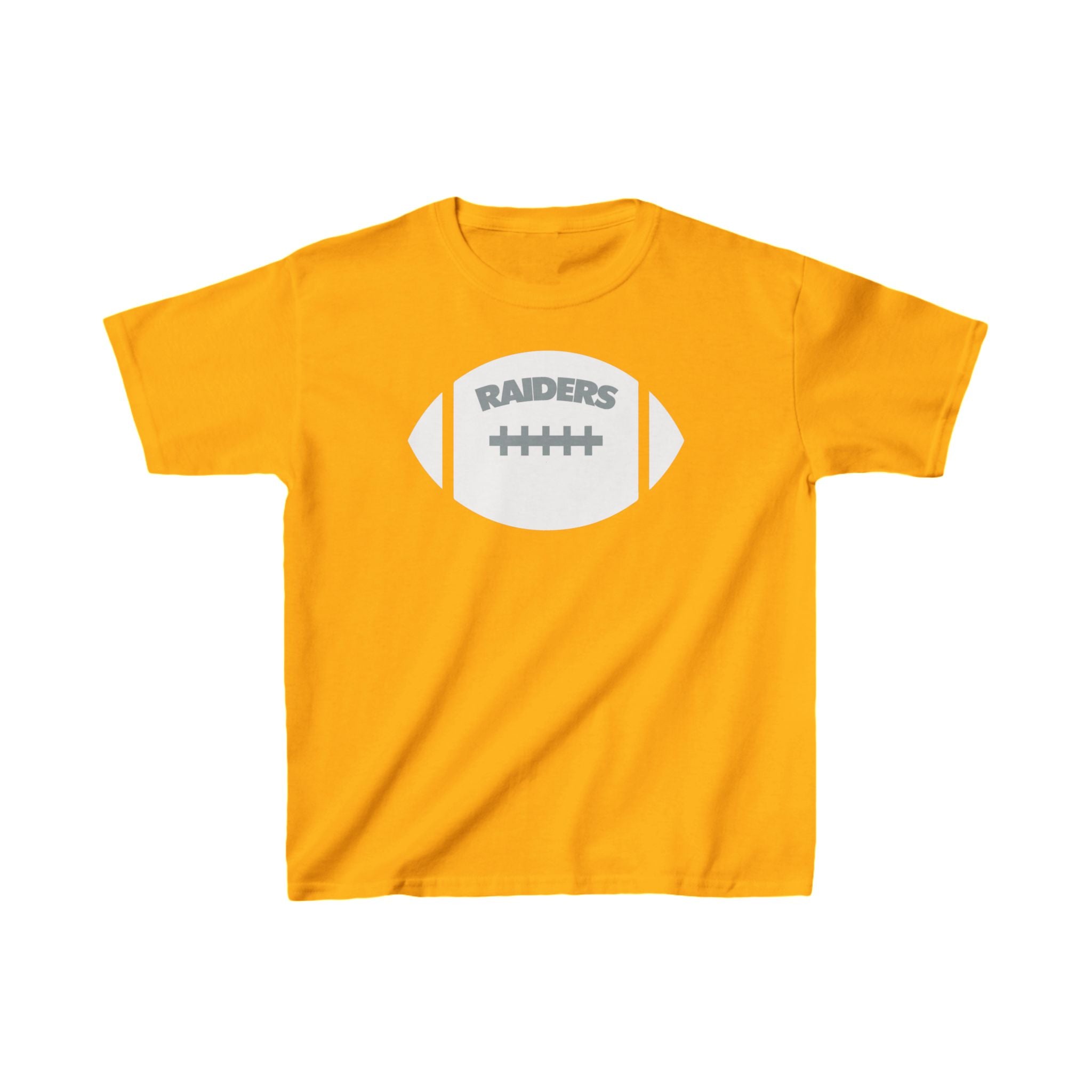 Football Raiders Icon Shirt for Kids, Gift Fan Sports Shirt, Boys Girls Children Shirt Clothing, Youth Team Game Day Shirt