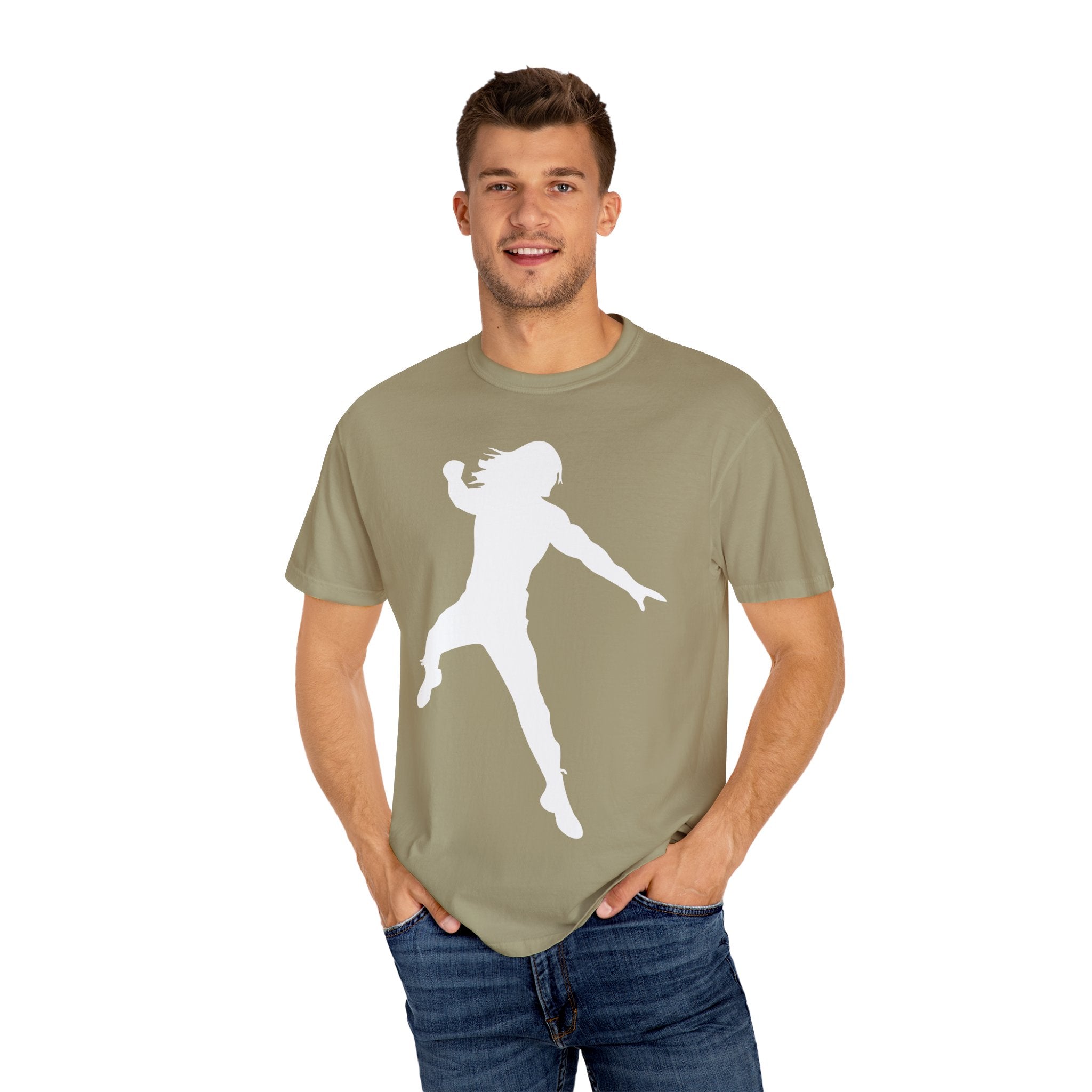 Jump Roman Reigns White Fan Shirt, Sports Fan T-shirt, Unisex Shirt, Gift for Her-Him, Casual Outwear Shirt, Graphic Shirt