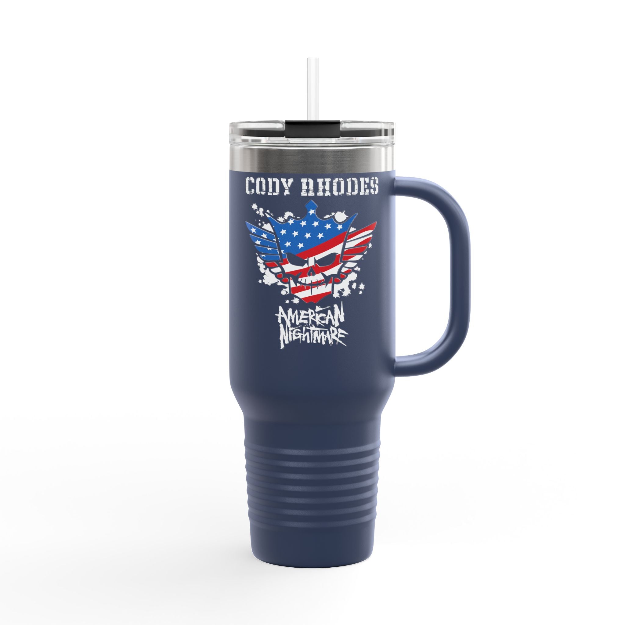 Cody Rhodes American Nightmare Graphic Design, Insulated Travel Mug, Gift for Her Gift for Him - 40oz, Gift for Her, Gift for Him