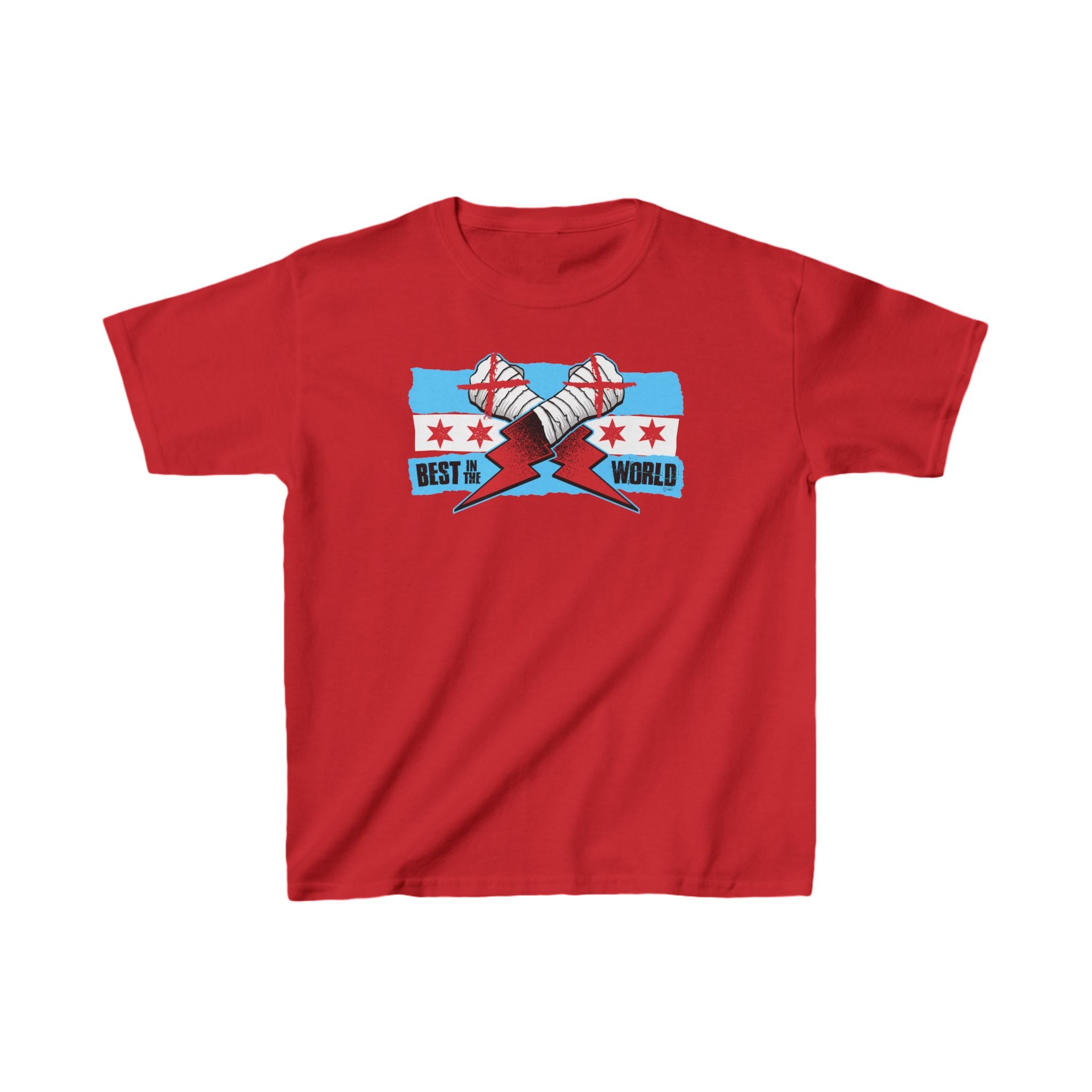 CM Punk "Best in The Word" Shirt, Unisex Kids Shirt, Sports Fan T-Shirt, Best Gift for Kids, Cotton Shirt for Kids