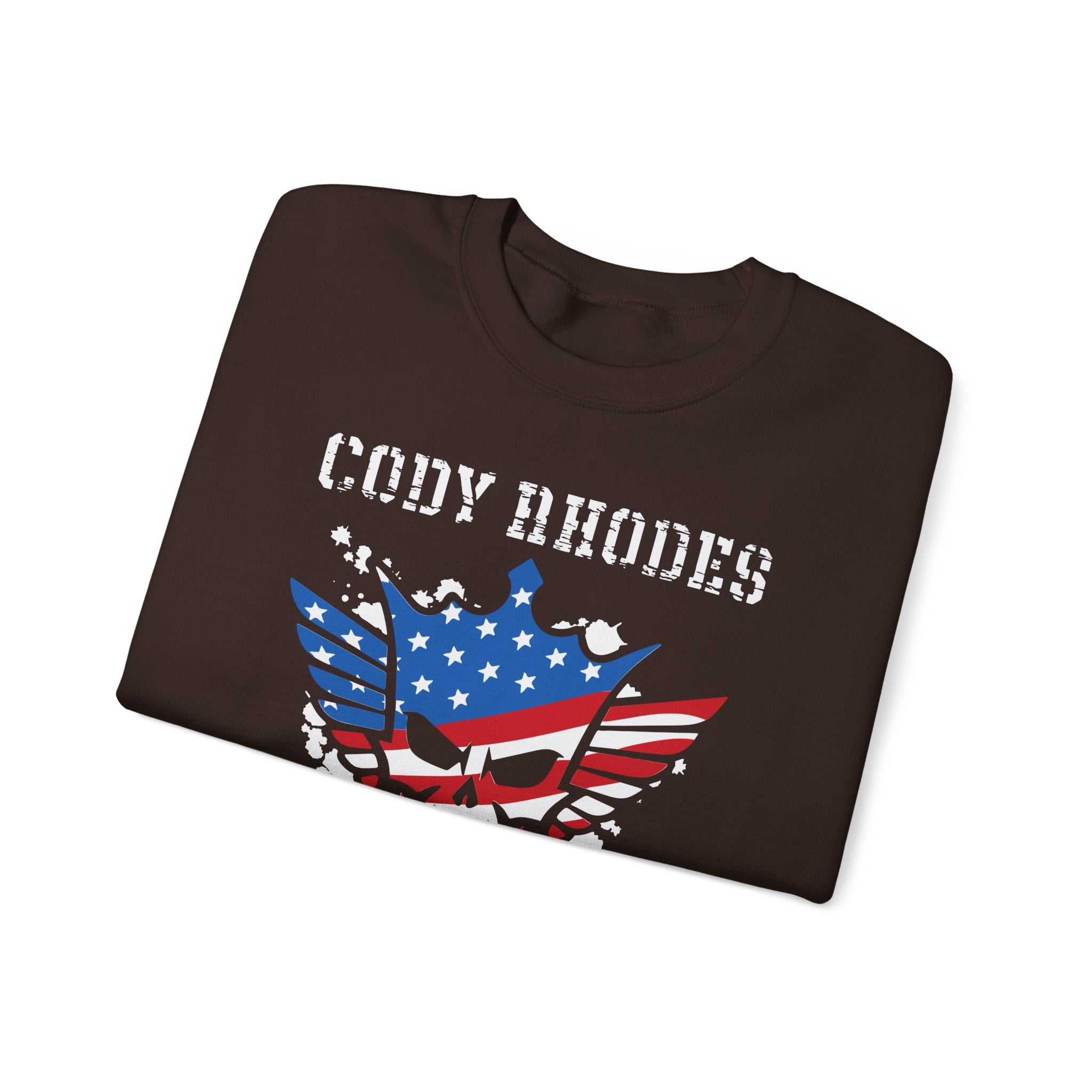 Cody Rhodes American Nightmare, Wrestling Fan Unisex Sweatshirt - Gift for Him or Her, Casual Outwear, Graphic Design, Heavy Blend Sweatshirt