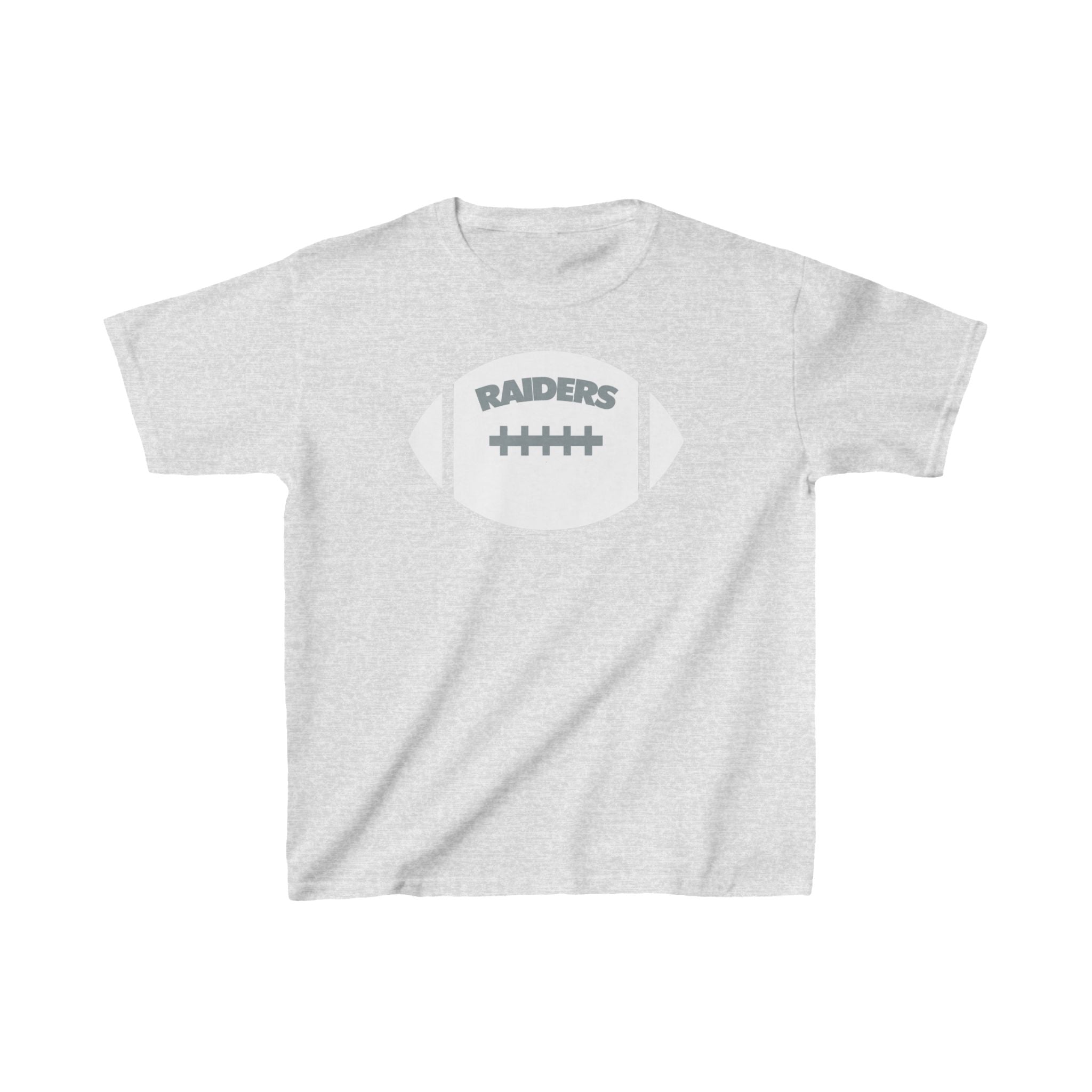 Football Raiders Icon Shirt for Kids, Gift Fan Sports Shirt, Boys Girls Children Shirt Clothing, Youth Team Game Day Shirt
