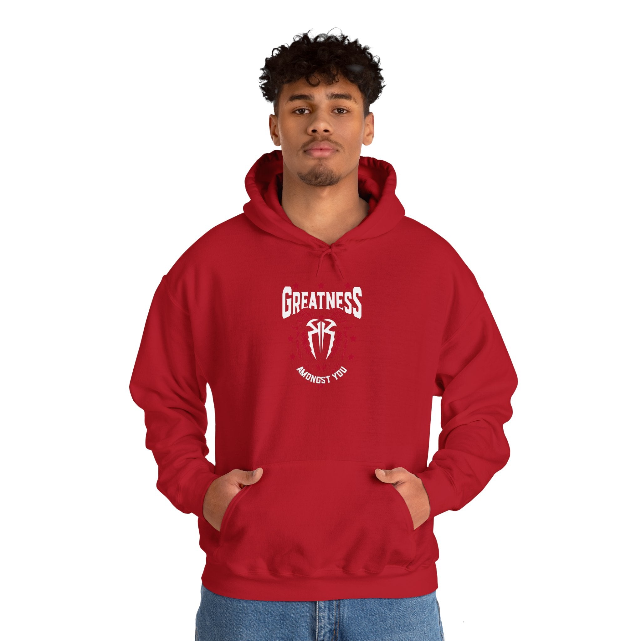 Greatness Amongst You, Royal Reigns Hoodies, Pro Wrestling Apparel, Heavy Blend Hoodie, Sports Fan Gift, Graphic Pullover