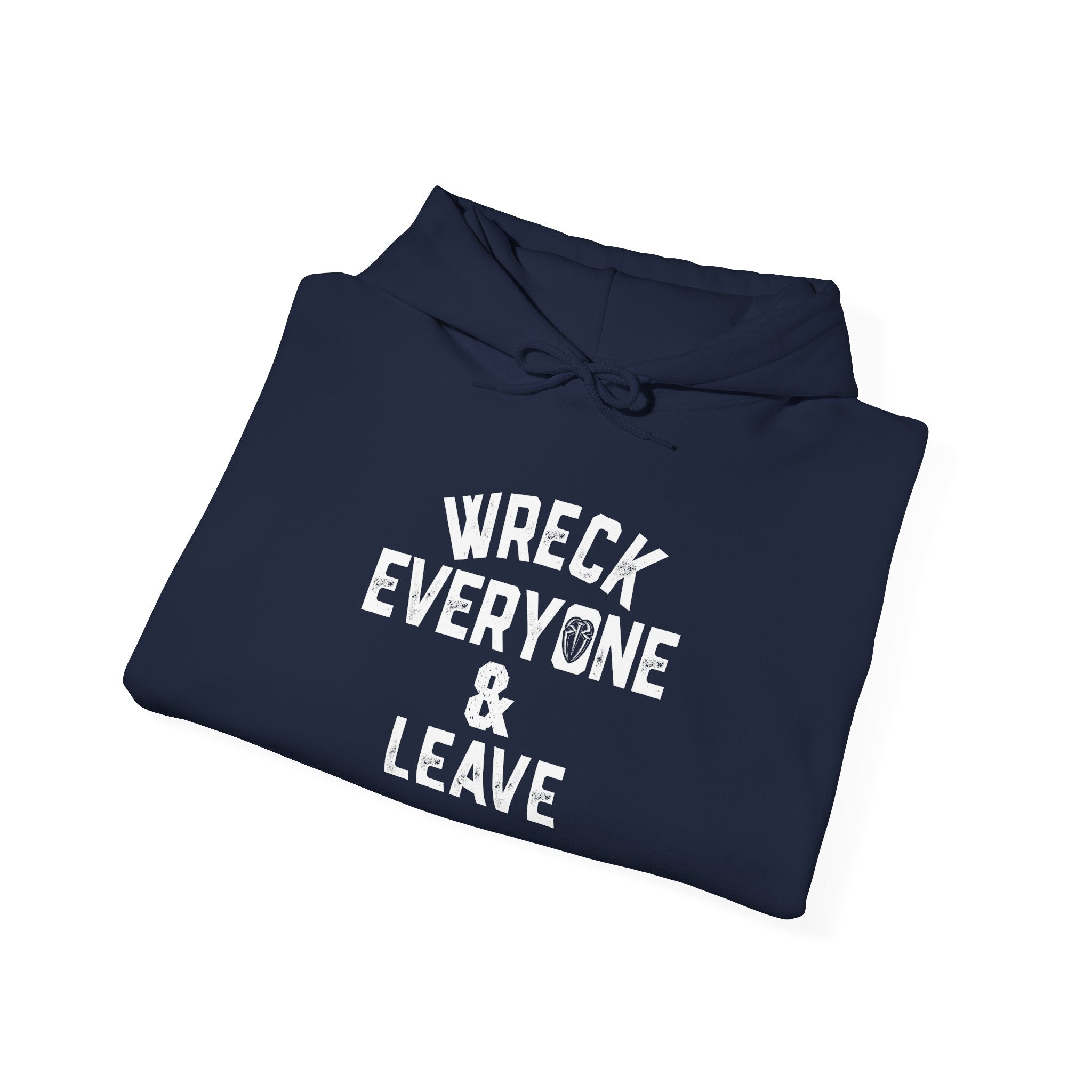 Wreck Everyone and Leave Royal Reigns Hoodies, Pro Wrestling Apparel, Heavy Blend Hoodie, Sports Fan Gift, Graphic Pullover