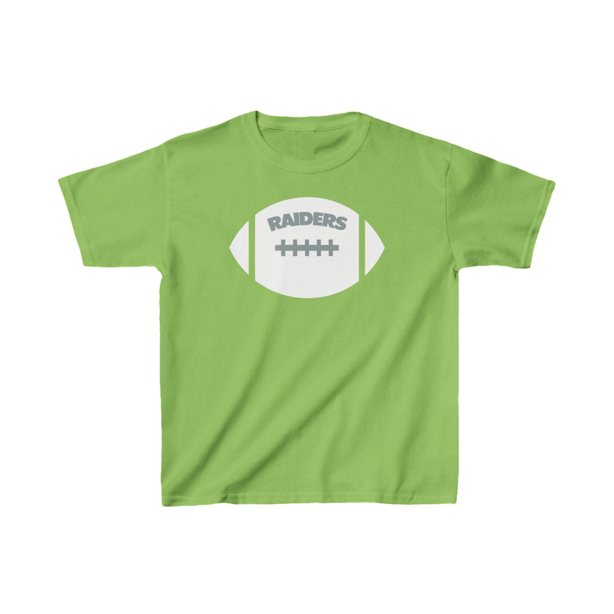 Football Raiders Icon Shirt for Kids, Gift Fan Sports Shirt, Boys Girls Children Shirt Clothing, Youth Team Game Day Shirt