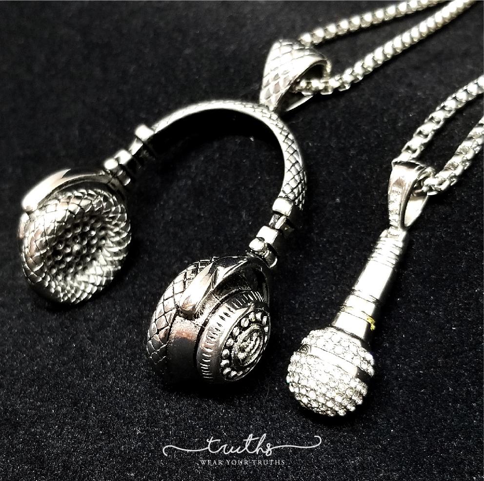 Musical Lovers Necklaces