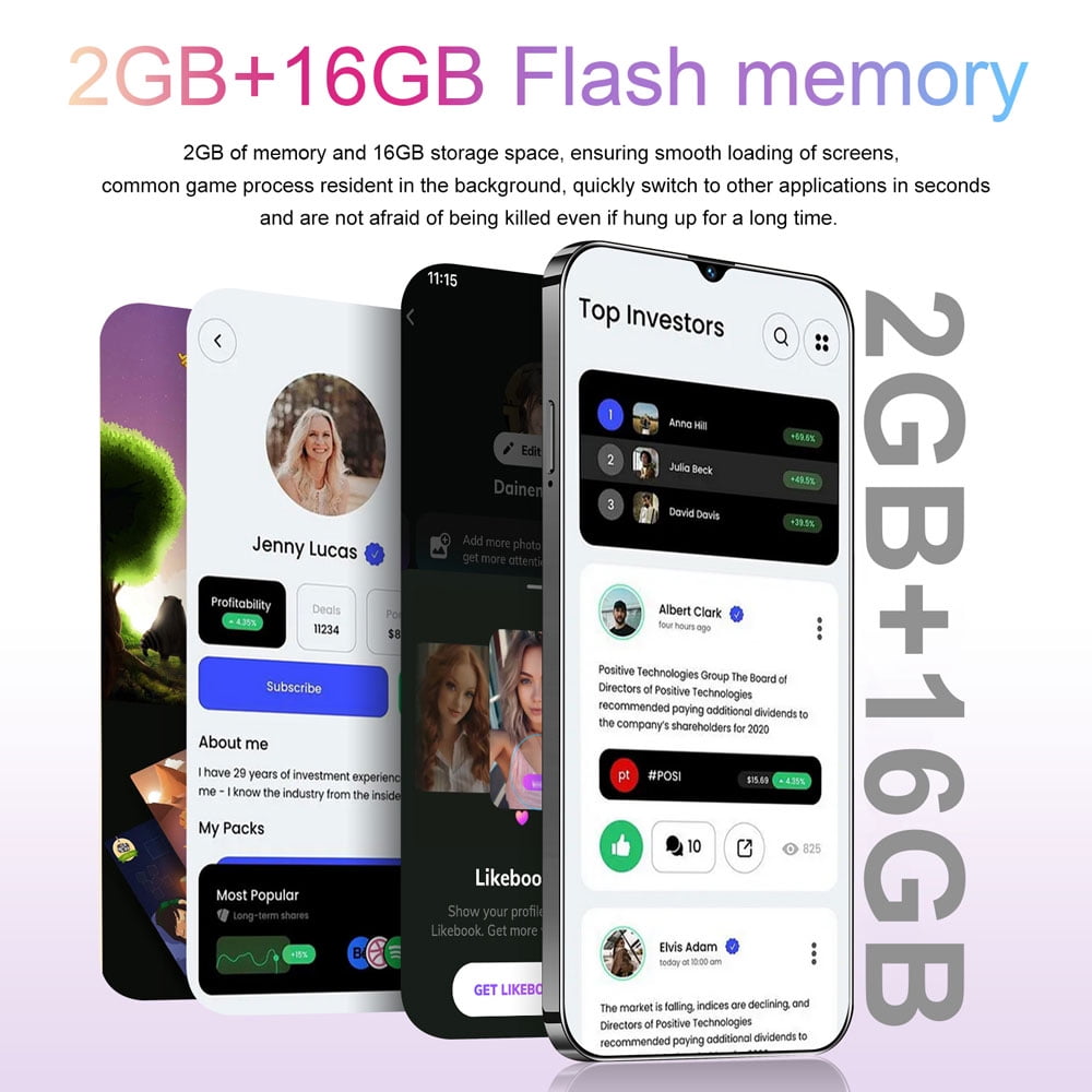 StormX Pro Unlocked Android Phone, Snapdragon 8 Gen 2, 16GB RAM, 12GB Storage + 256GB Extended, 3600mAh Battery, Android 13, 6.5 Inch Screen, Dual SIM