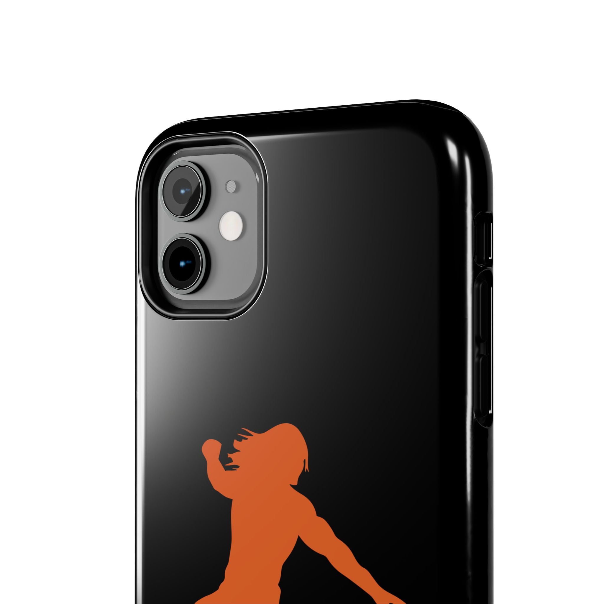 Roman Reigns Jump Orange Graphic Design, iPhone and Samsung Case Cool Graphic Sports Fan Phone Case