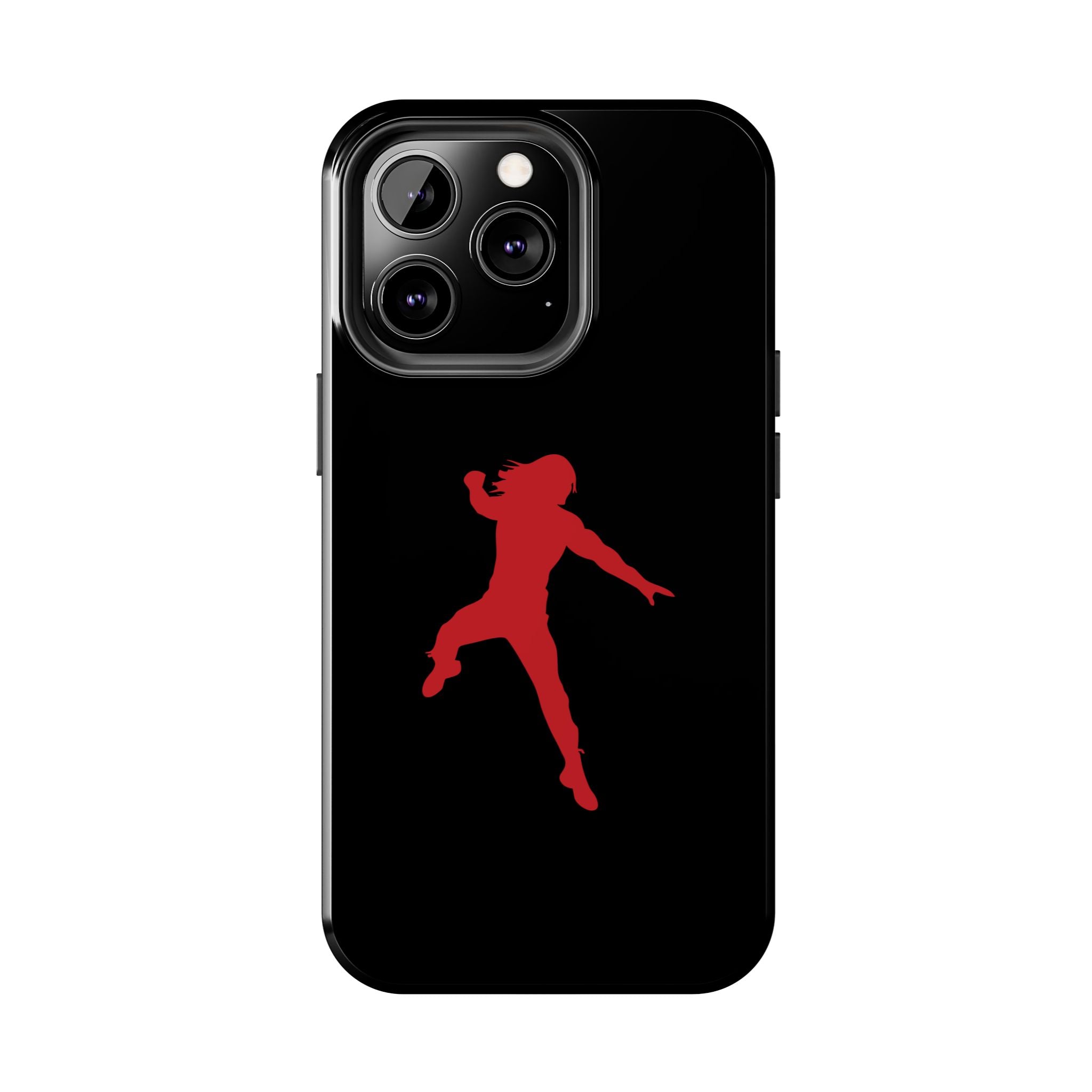 Roman Reigns Jump Red Graphic Design, iPhone and Samsung Case Cool Graphic Sports Fan Phone Case