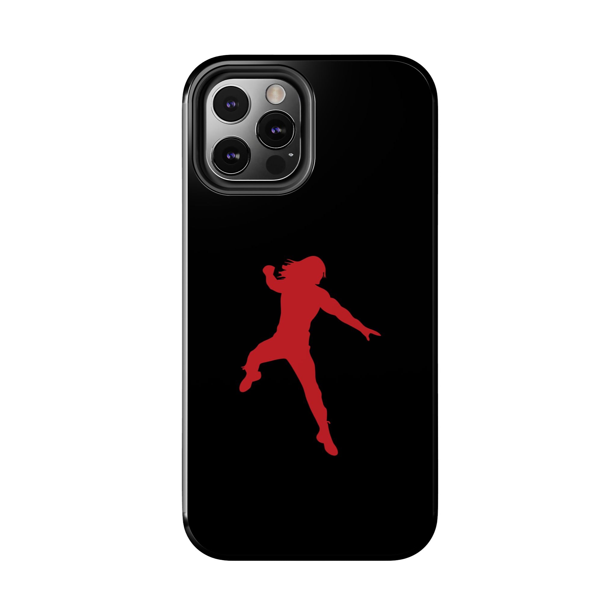 Roman Reigns Jump Red Graphic Design, iPhone and Samsung Case Cool Graphic Sports Fan Phone Case