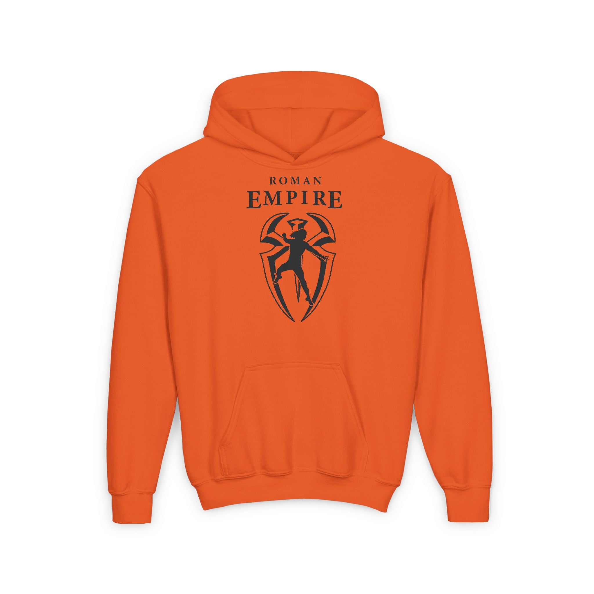 Roman Reigns " Roman Empire " Shirt, Sports Fan Kids Hoodies - Youth Heavy Blend Hooded Sweatshirt, Unisex, Gift for Her-Him, Casual Outwear