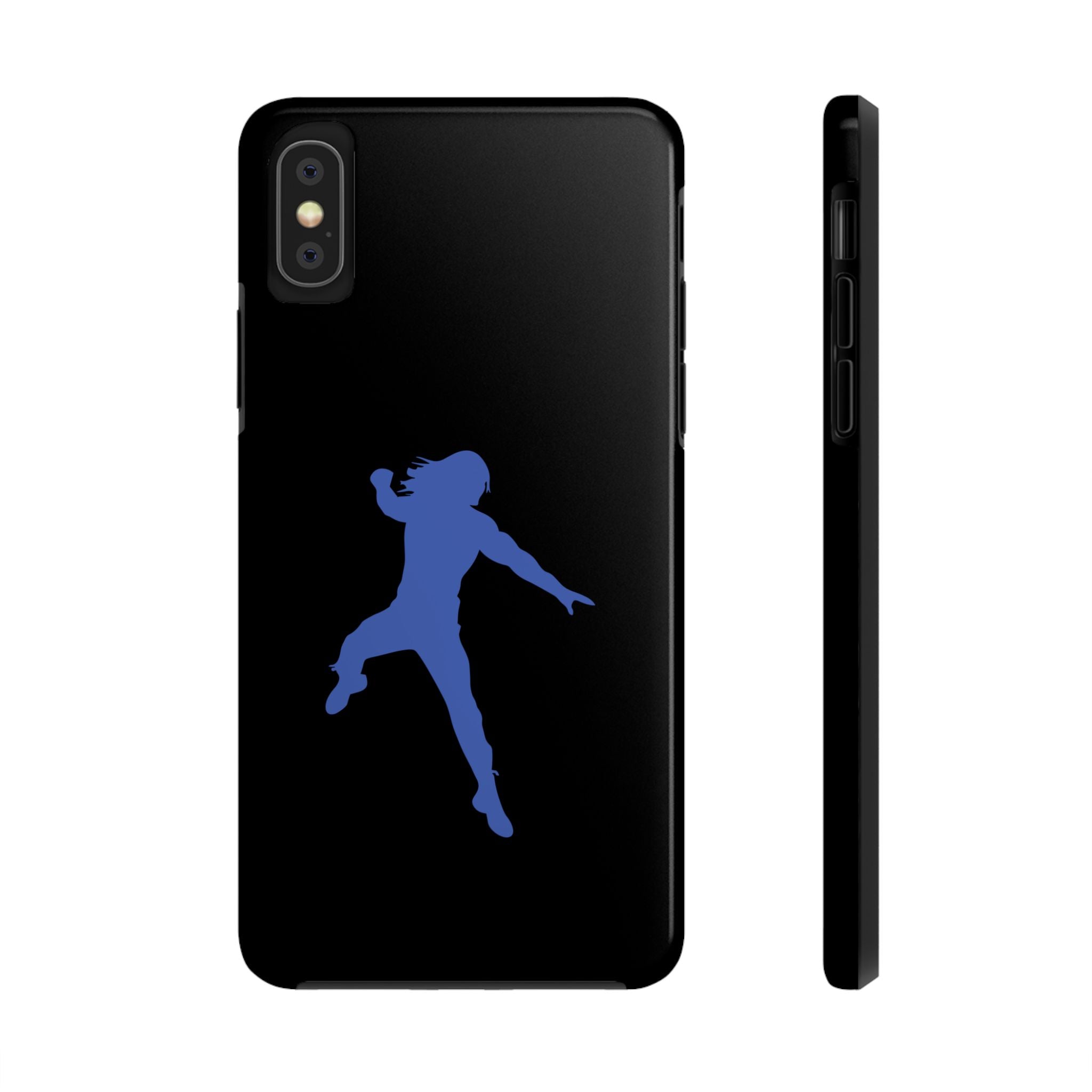 Roman Reigns Jump Blue Graphic Design, iPhone and Samsung Case Cool Graphic Sports Fan Phone Case