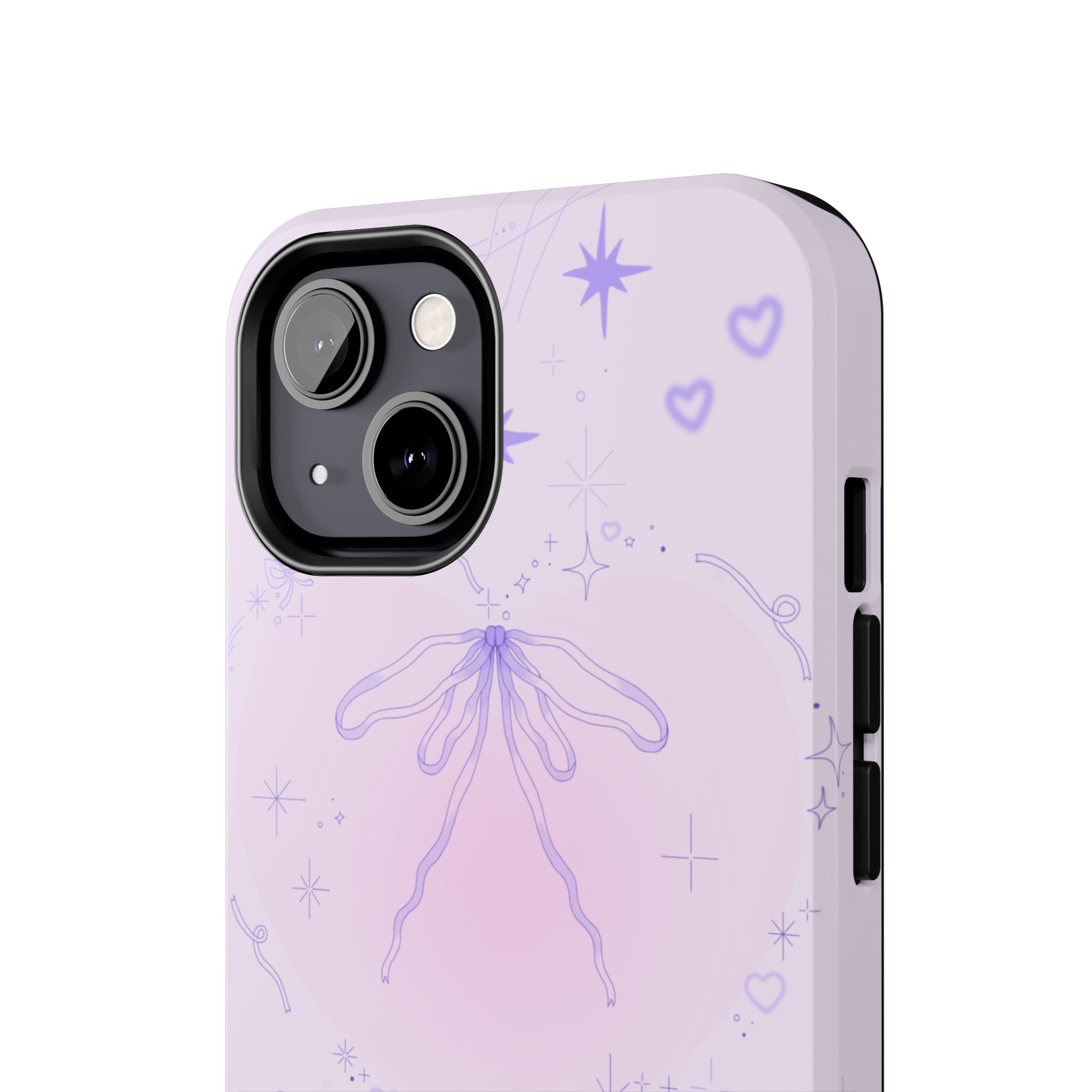 Pink Purple Delicate Fine Line Design, Elegant Phone Cases, Stylish Phone Covers, Chic Phone Protectors, Fashionable Case for Her, Trendy Smartphone Accessories