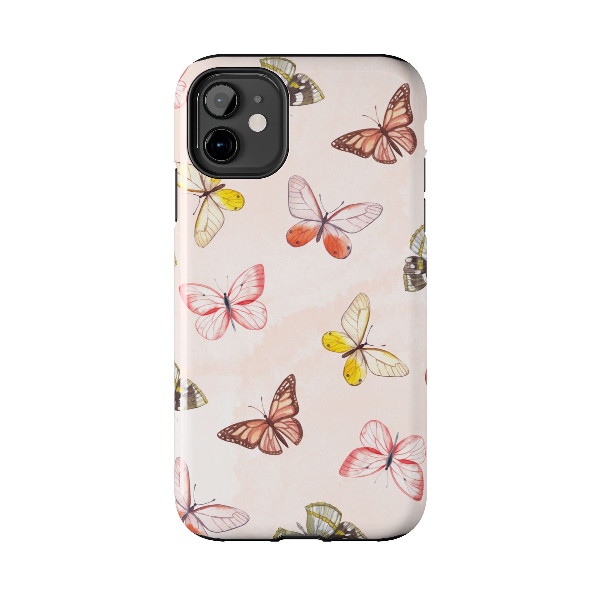 Pink Butterflies, Elegant Phone Cases, Stylish Phone Covers, Chic Phone Protectors, Fashionable Case for Her, Trendy Smartphone Accessories