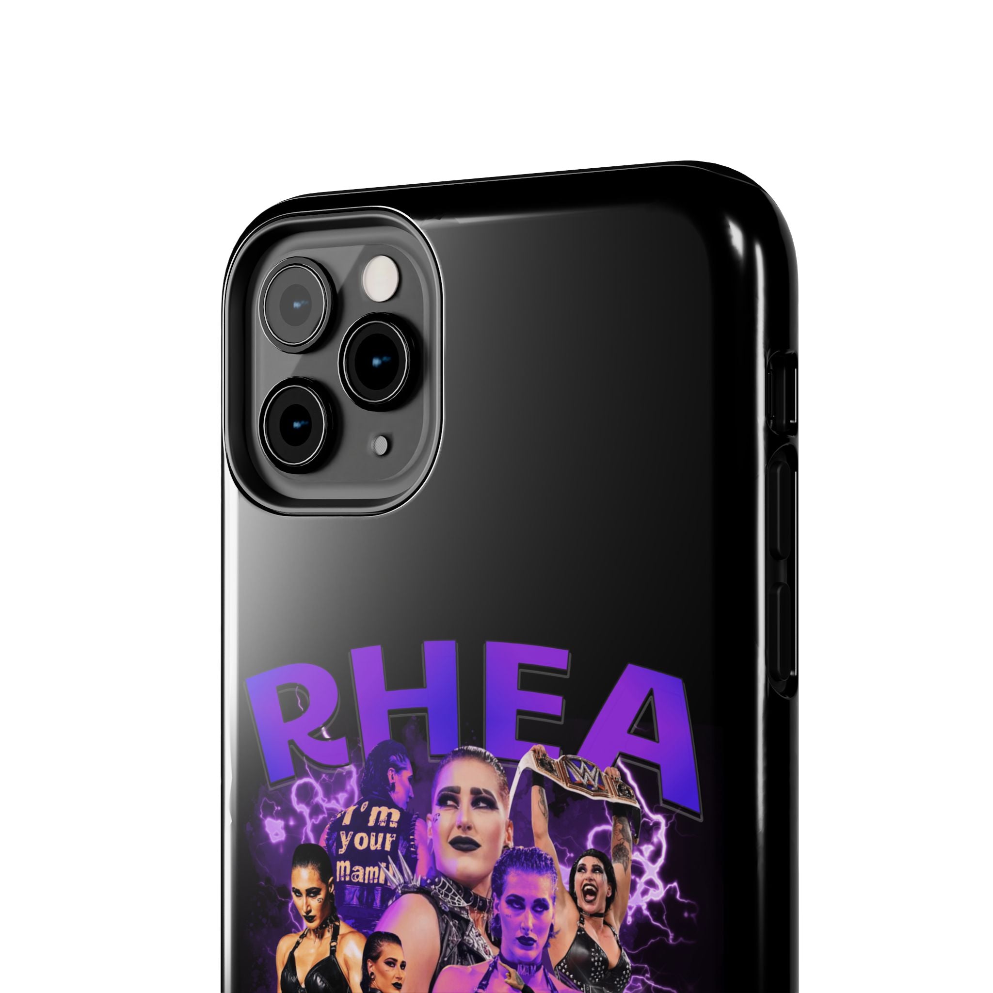 Rhea Ripley Graphic Portrait Design, iPhone and Samsung Case Cool Graphic Sports Fan Phone Case