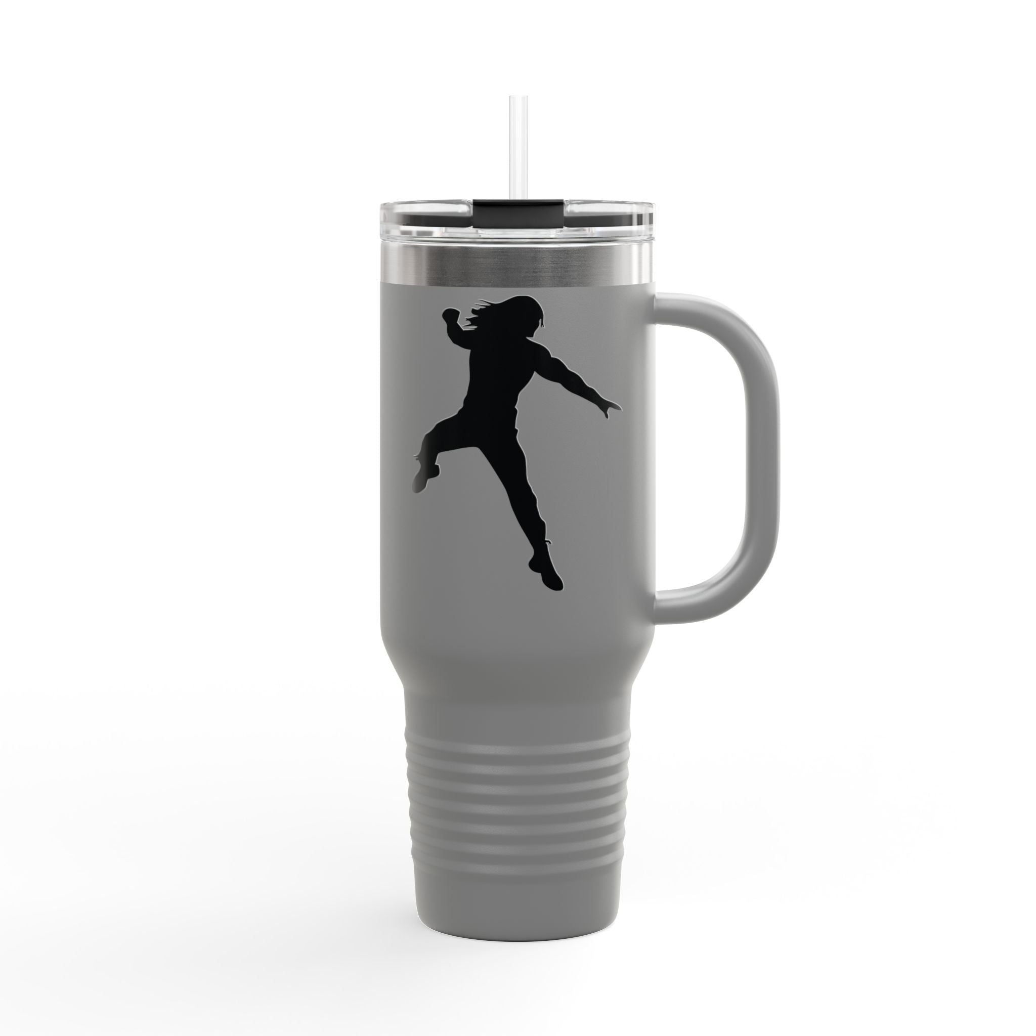 Roman Reigns Jump Black Graphic Design,  Insulated Travel Mug, Gift for Her Gift for Him - 40oz, Gift for Her, Gift for Him