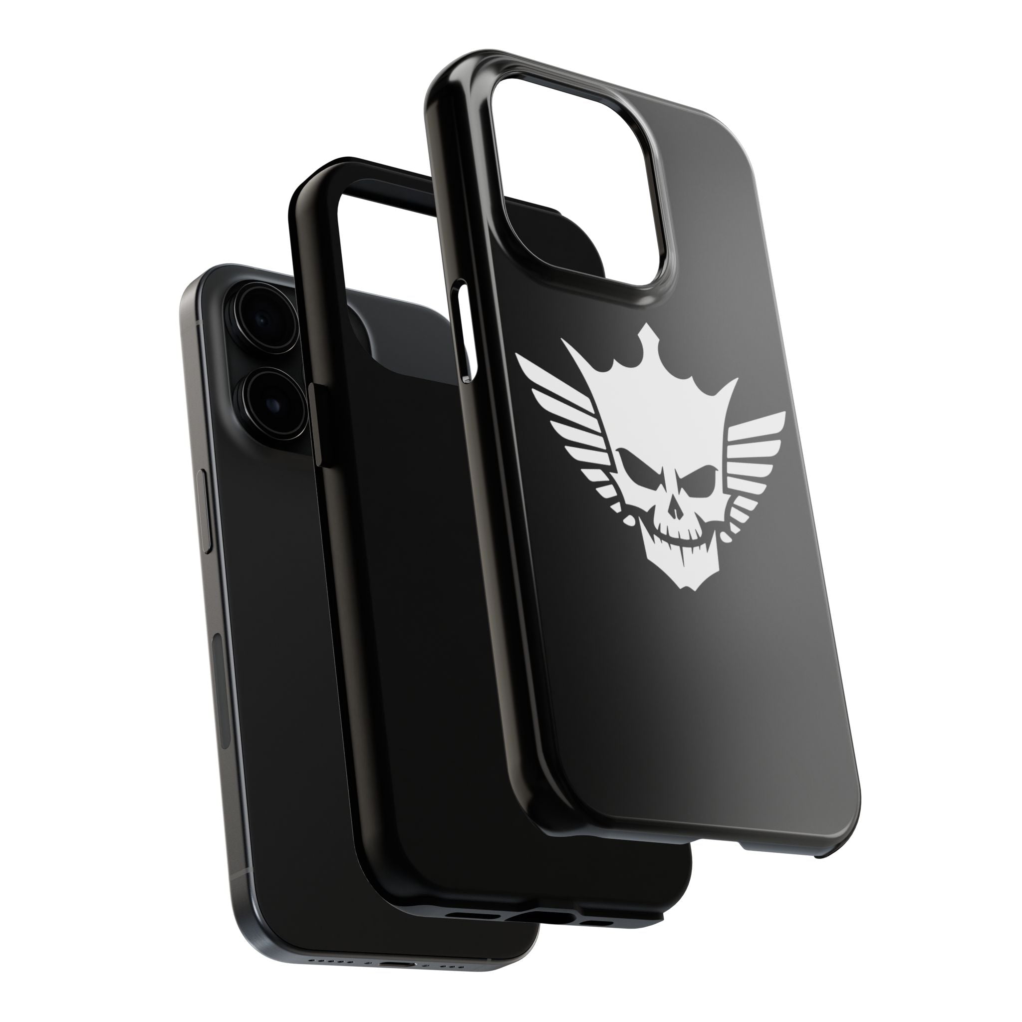 Cody Rhodes White Skull Design, iPhone and Samsung Case Cool Graphic Sports Fan Phone Case