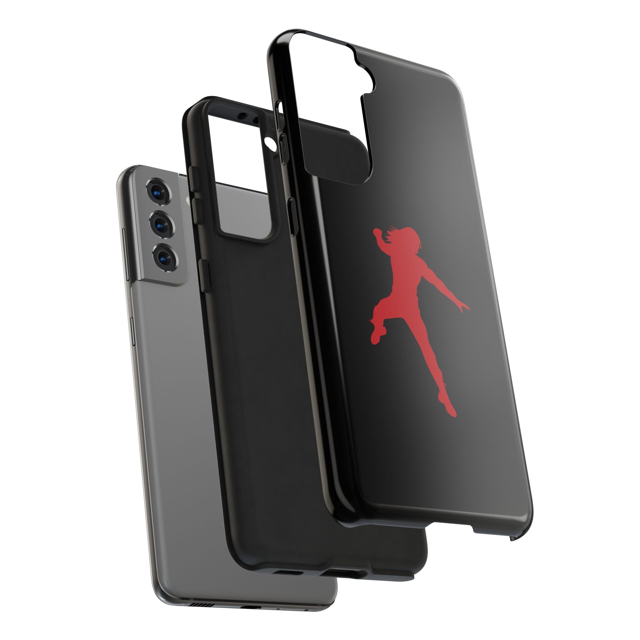 Roman Reigns Jump Red Graphic Design, iPhone and Samsung Case Cool Graphic Sports Fan Phone Case