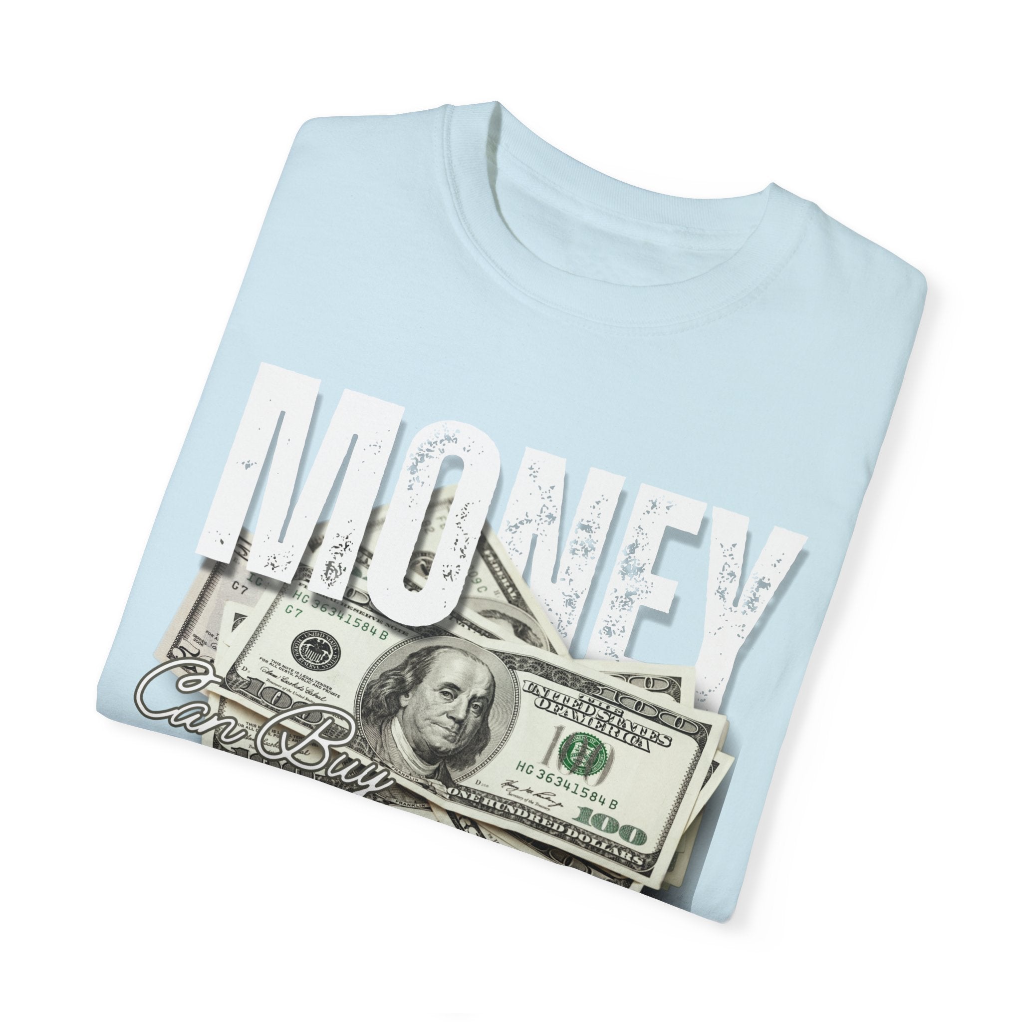 Money Can Buy Happiness, Graphic Design Unisex T-shirt, Casual Cotton Outwear, Gift for Him- Gift for Her, Stylish Tee, Cool Shirt, Trendy Apparel, Comfortable Top,