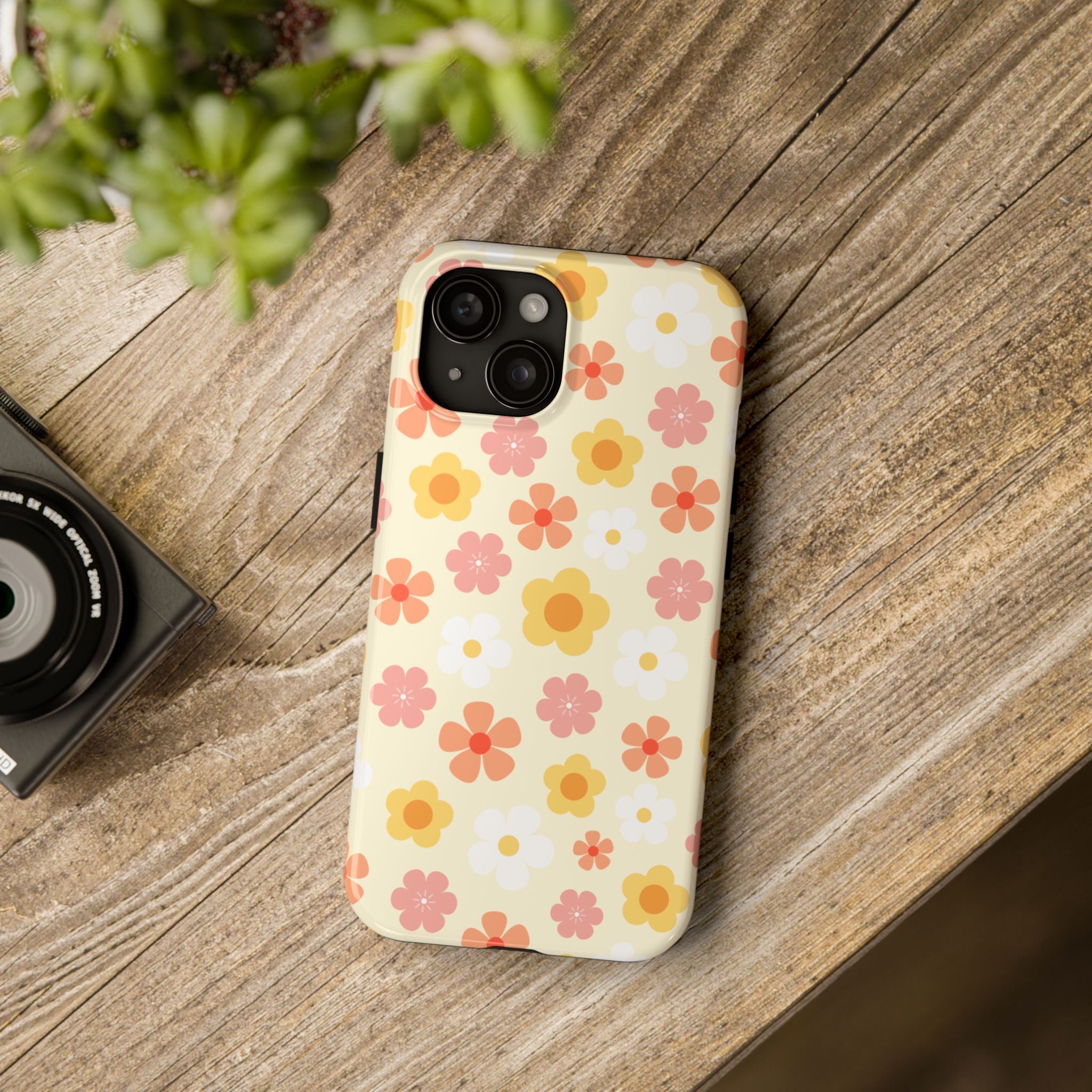 Fullcolor Cute Flower, Elegant Phone Cases, Stylish Phone Covers, Chic Phone Protectors, Fashionable Case for Her, Trendy Smartphone Accessories