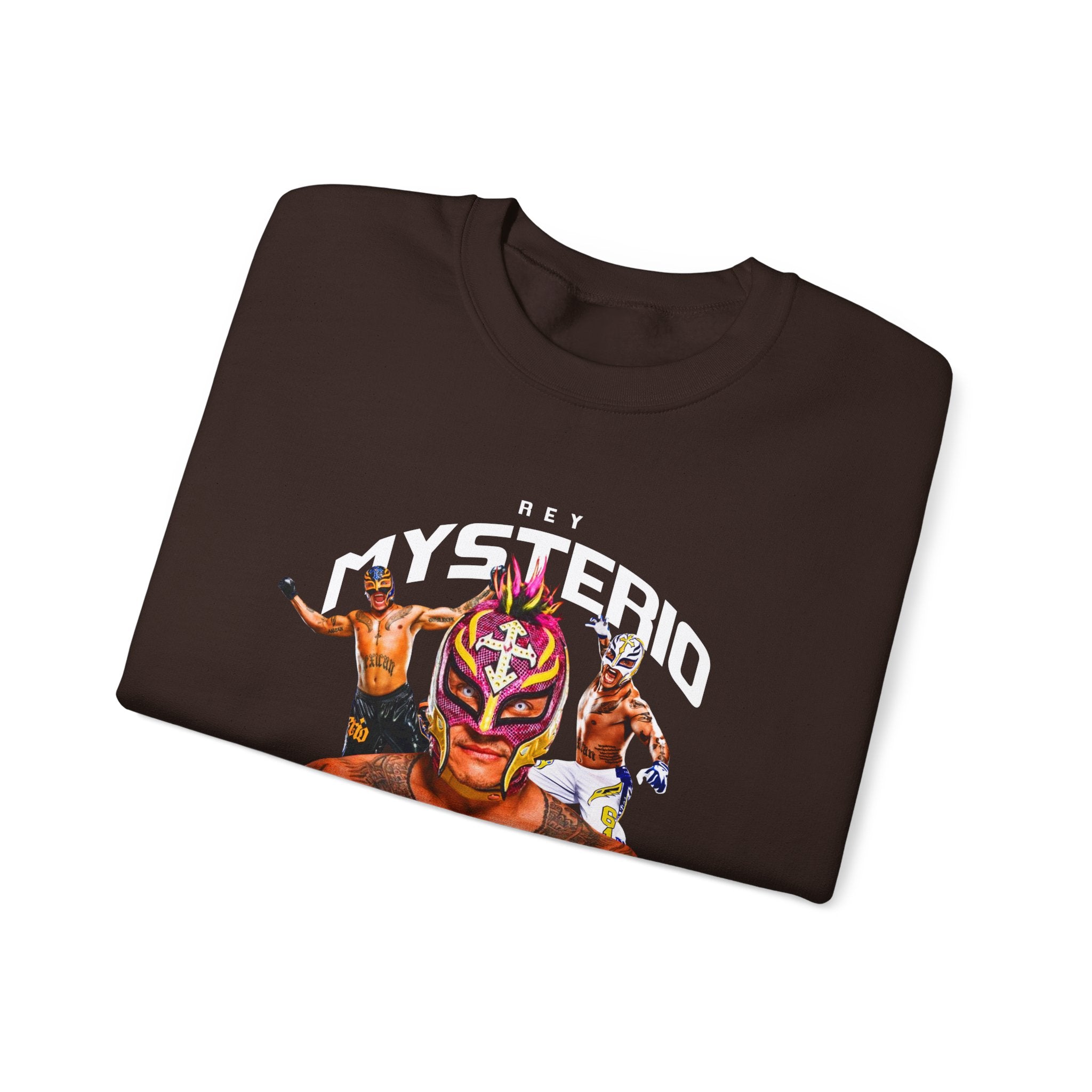 Rey Mysterio Sweatshirt, Sports Sweatshirt, Wrestling Fan Unisex Sweatshirt - Gift for Him or Her, Casual Outwear, Heavy Blend Crewneck Sweatshirt