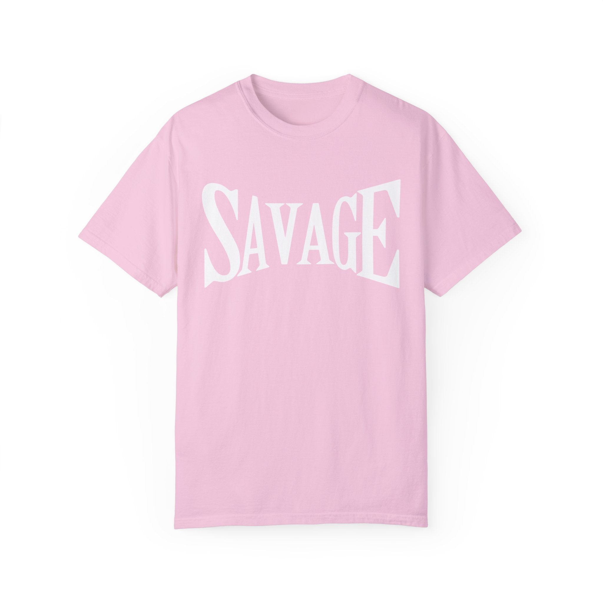 Savage, Graphic Design Unisex T-shirt, Casual Cotton Outwear, Gift for Him- Gift for Her, Stylish Tee, Cool Shirt, Trendy Apparel, Comfortable Top,