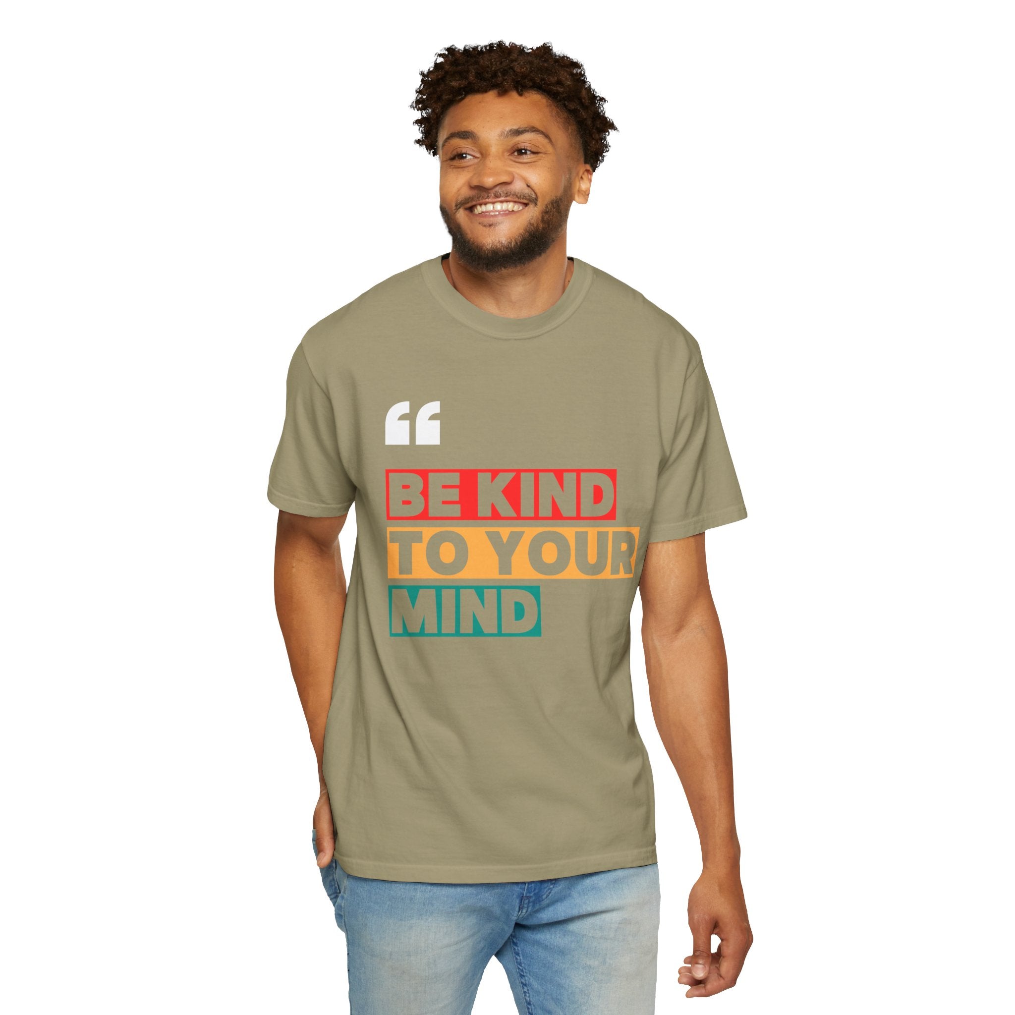 Be Kind to Your Mind, Graphic Design Unisex T-shirt, Casual Cotton Outwear, Gift for Him- Gift for Her, Stylish Tee, Cool Shirt, Trendy Apparel, Comfortable Top,