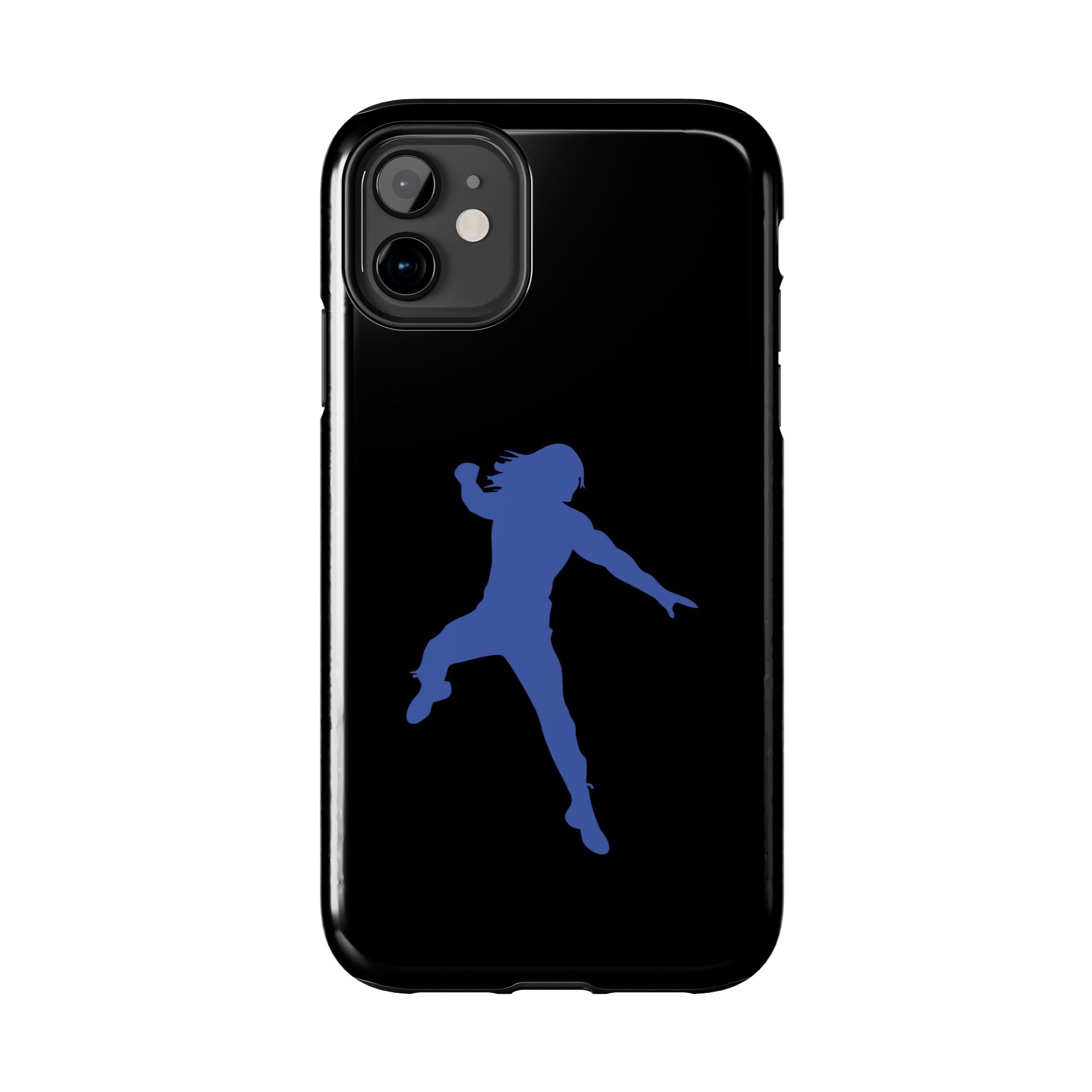 Roman Reigns Jump Blue Graphic Design, iPhone and Samsung Case Cool Graphic Sports Fan Phone Case