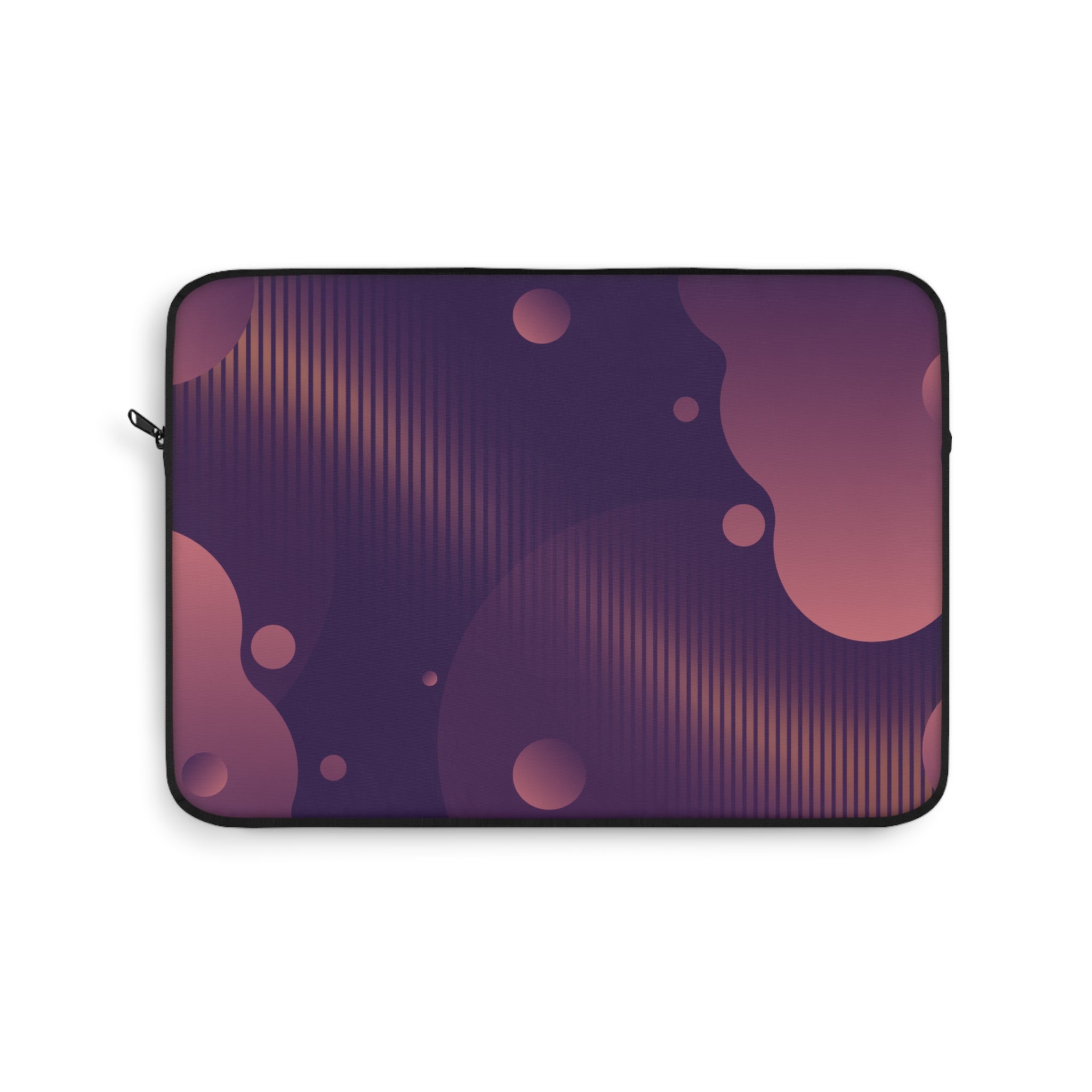 Purple & Orange Gradient Laptop Carrying Case, Computer Sleeve | Patchwork Cottage, Laptop Sleeve - Valentine's Day Gift