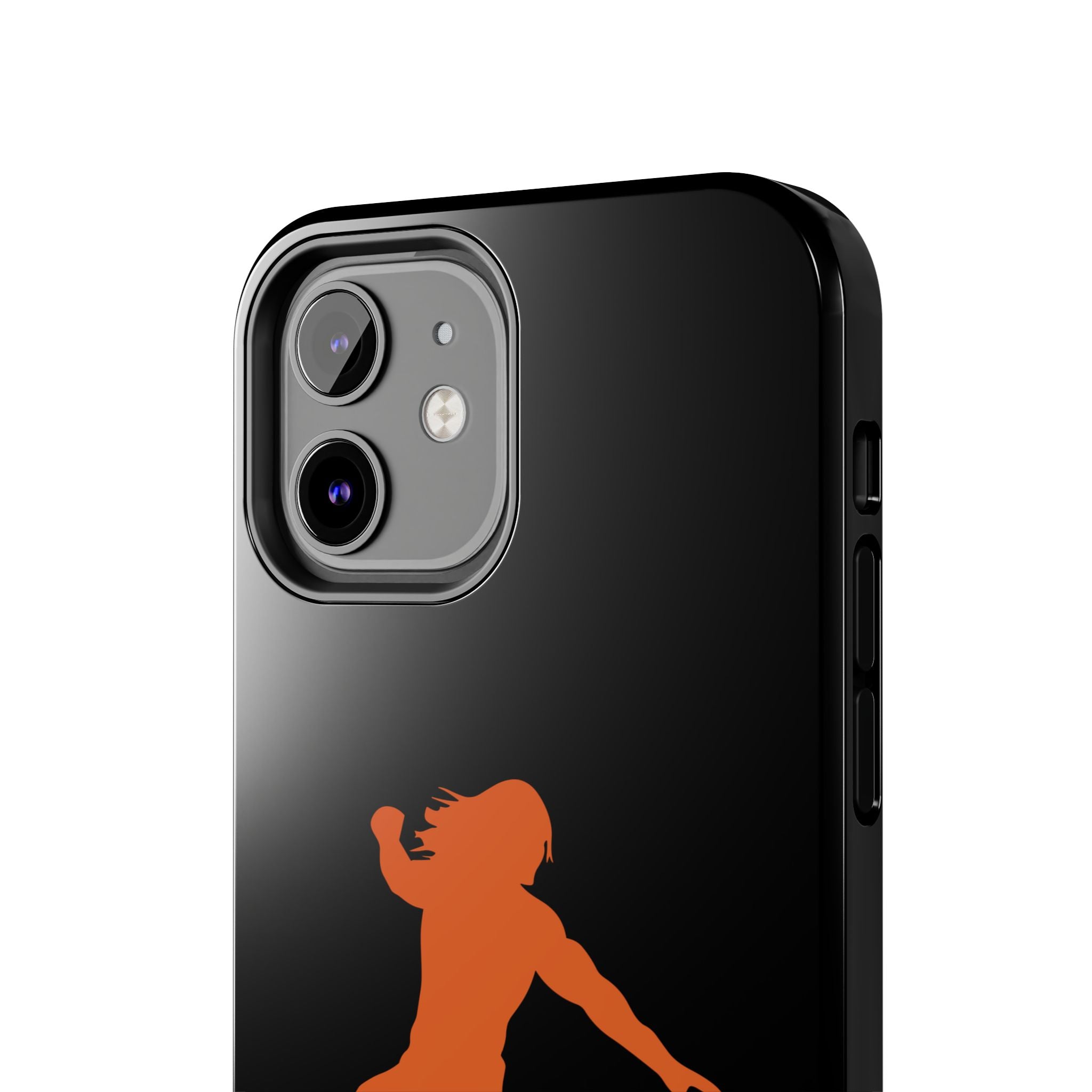 Roman Reigns Jump Orange Graphic Design, iPhone and Samsung Case Cool Graphic Sports Fan Phone Case