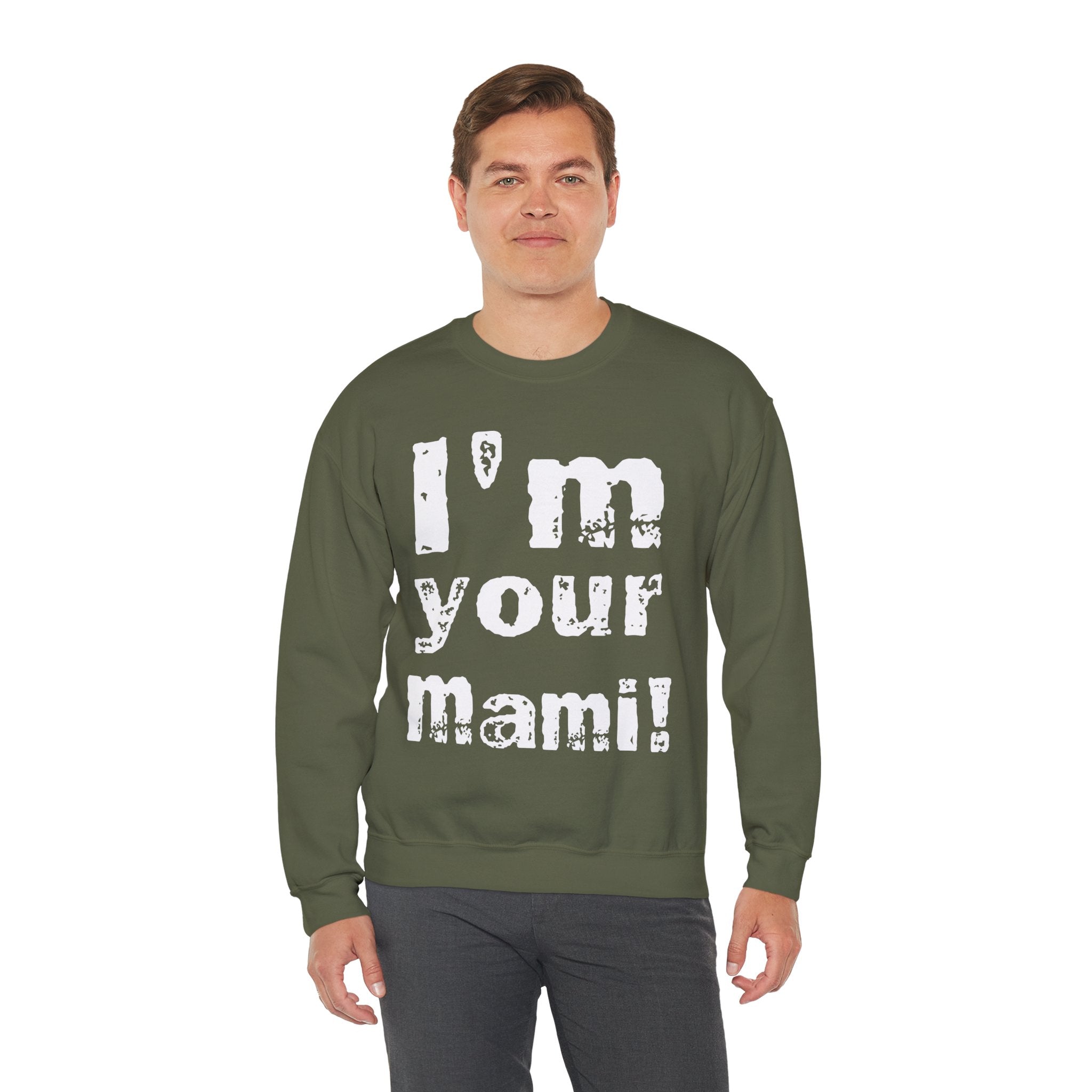 I'm Your Mami, Rhea Ripley Fans Sweatshirt, Best of Rhea Design, Wrestling Fan Unisex Sweatshirt - Gift for Him or Her, Casual Outwear, Heavy Blend Crewneck Sweatshirt