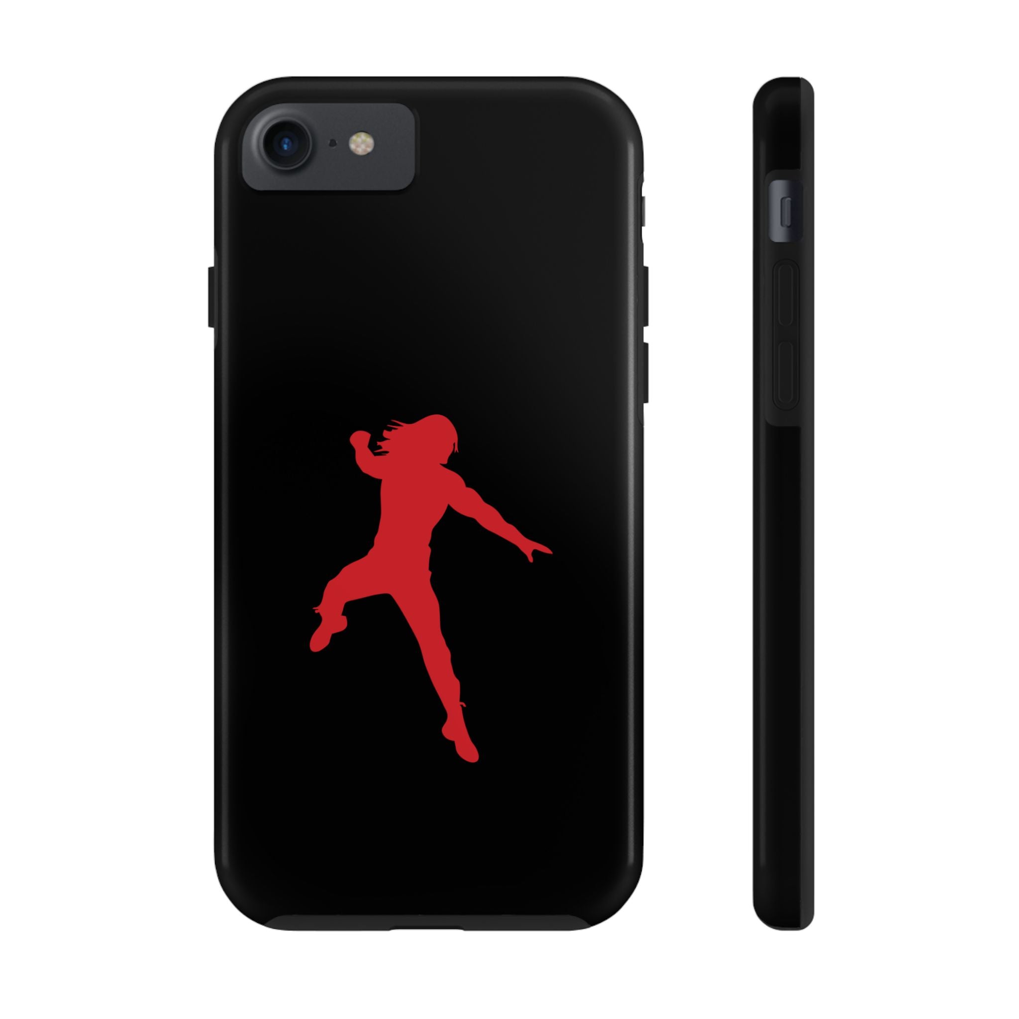 Roman Reigns Jump Red Graphic Design, iPhone and Samsung Case Cool Graphic Sports Fan Phone Case