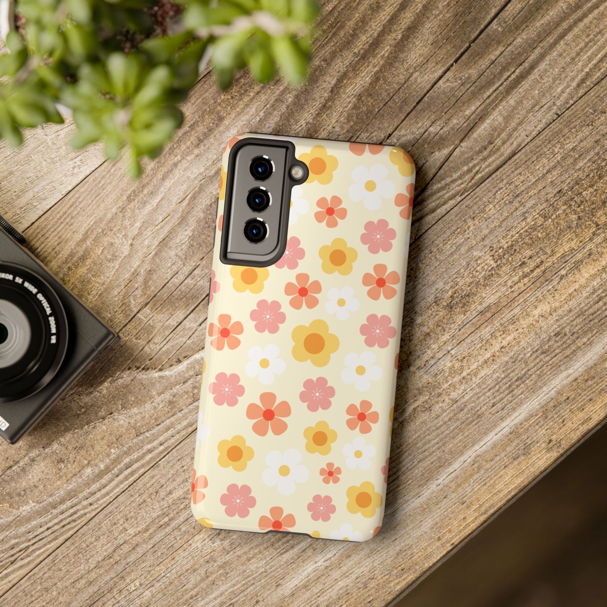 Fullcolor Cute Flower, Elegant Phone Cases, Stylish Phone Covers, Chic Phone Protectors, Fashionable Case for Her, Trendy Smartphone Accessories