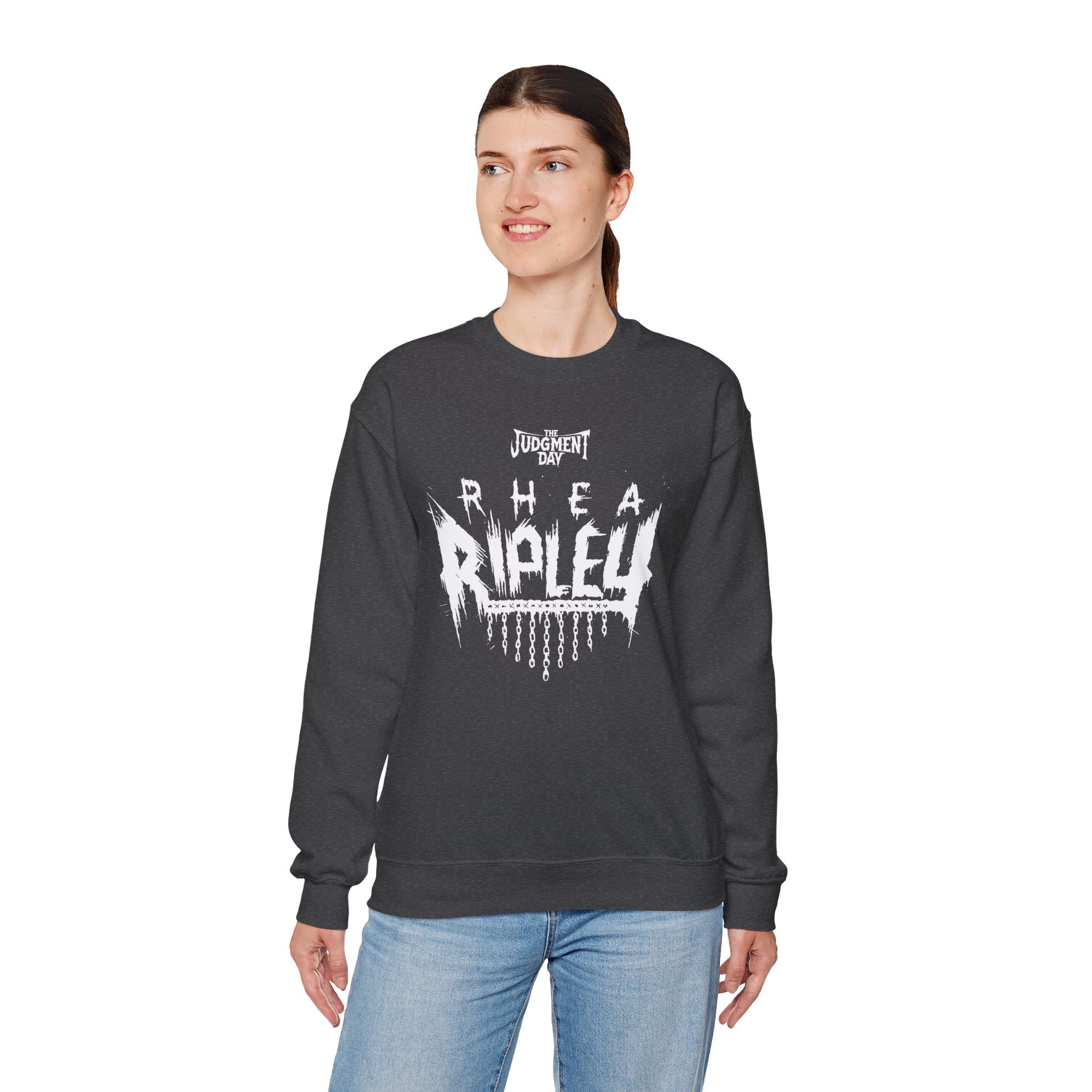 Judgement Day, Rhea Ripley Fans Sweatshirt, Wrestling Fan Unisex Sweatshirt - Gift for Him or Her, Casual Outwear, Heavy Blend Crewneck Sweatshirt