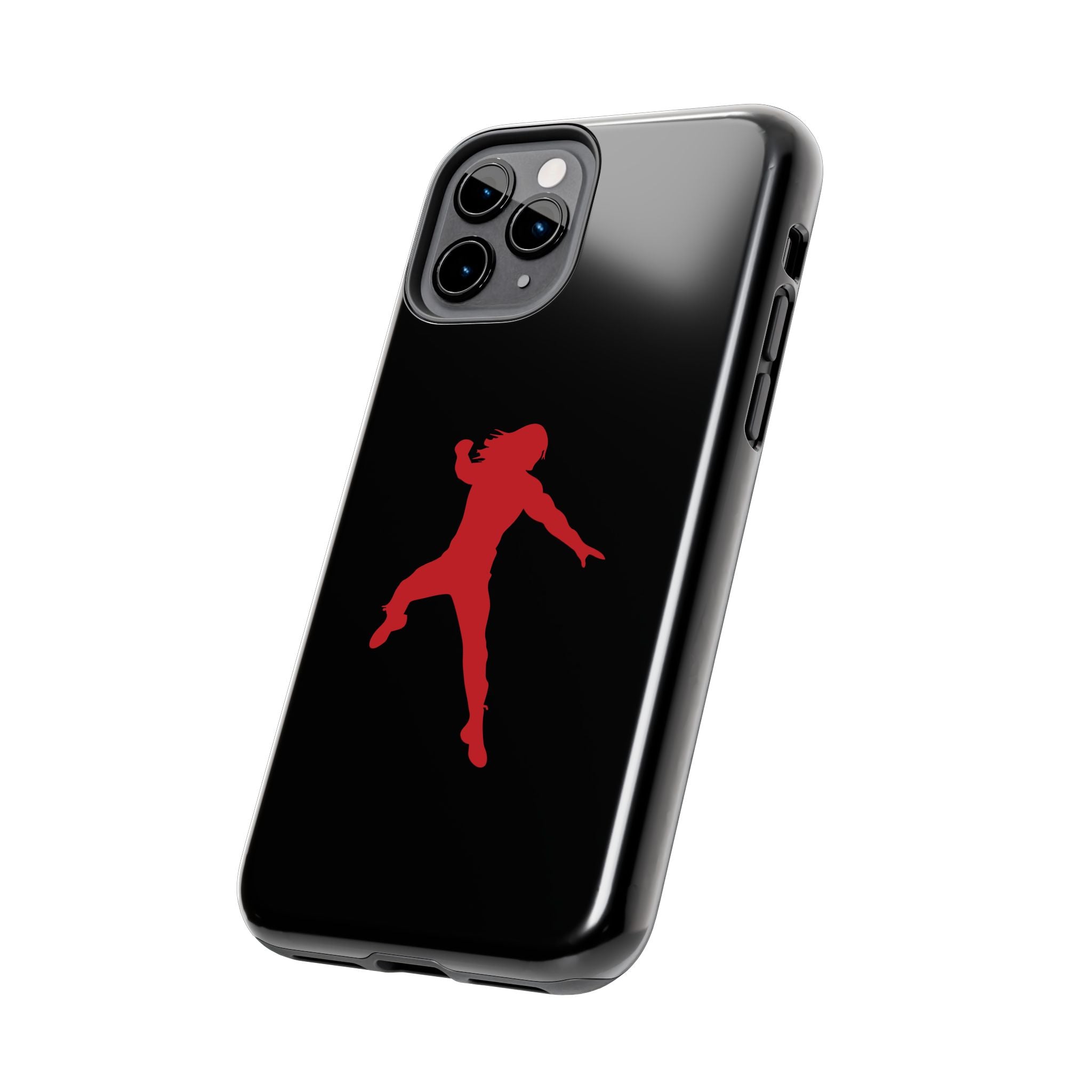 Roman Reigns Jump Red Graphic Design, iPhone and Samsung Case Cool Graphic Sports Fan Phone Case