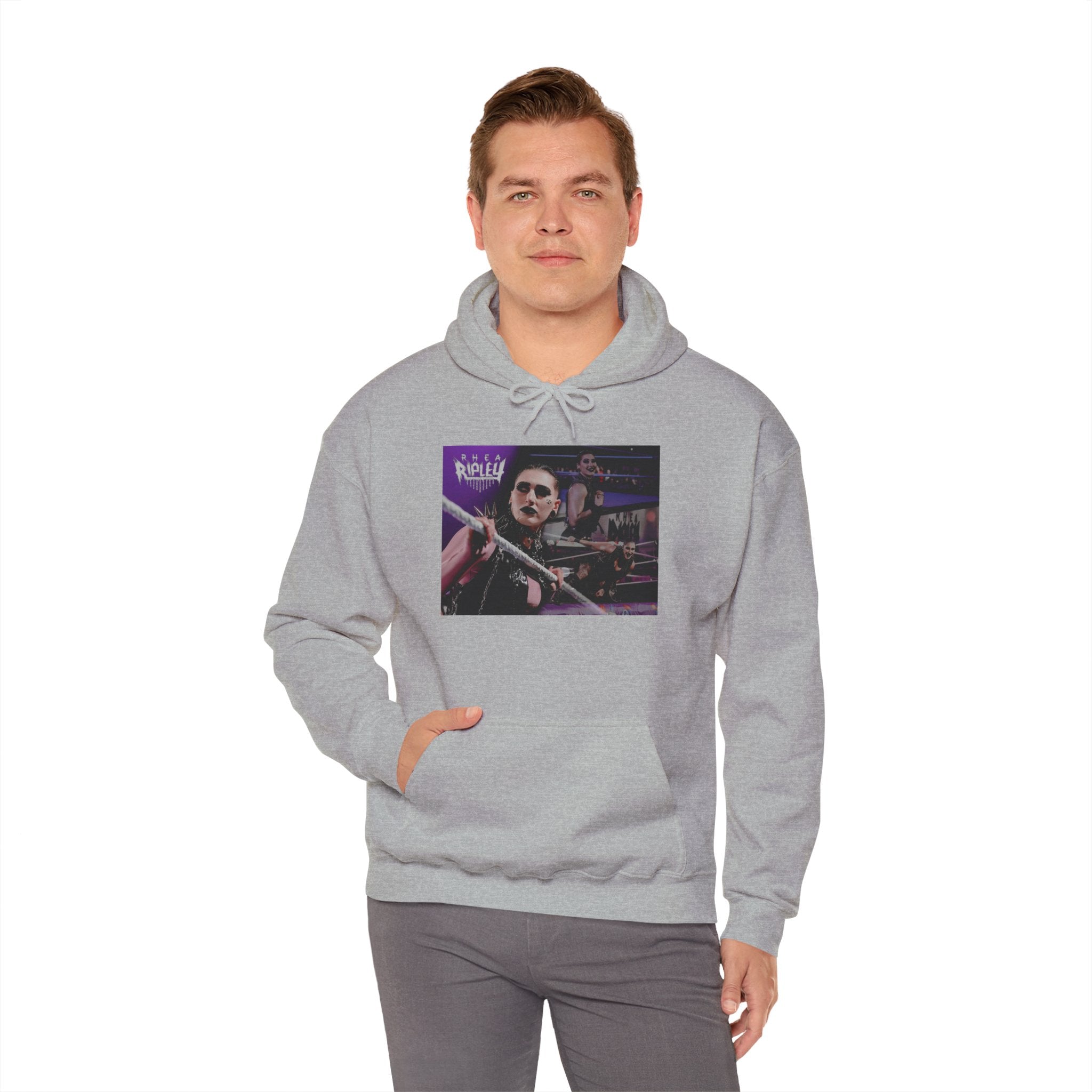 Rhea Ripley Graphic Design Hoodies, Gift for Her - Gift for Him, Sports Fan Wrestling Unisex Hooded Sweatshirt, Casual Outwear