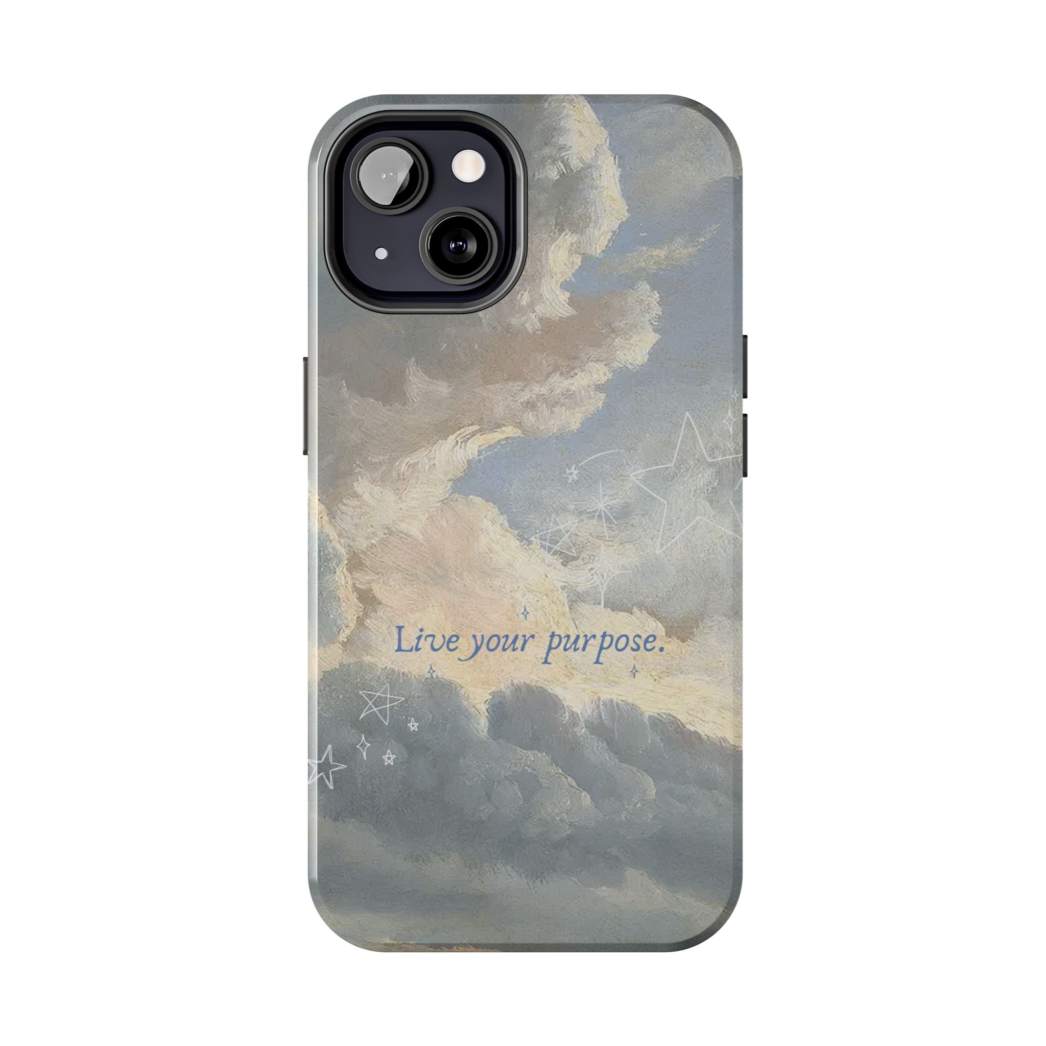 Live Your Purpose, Elegant Phone Cases, Stylish Phone Covers, Chic Phone Protectors, Fashionable Case for Her, Trendy Smartphone Accessories