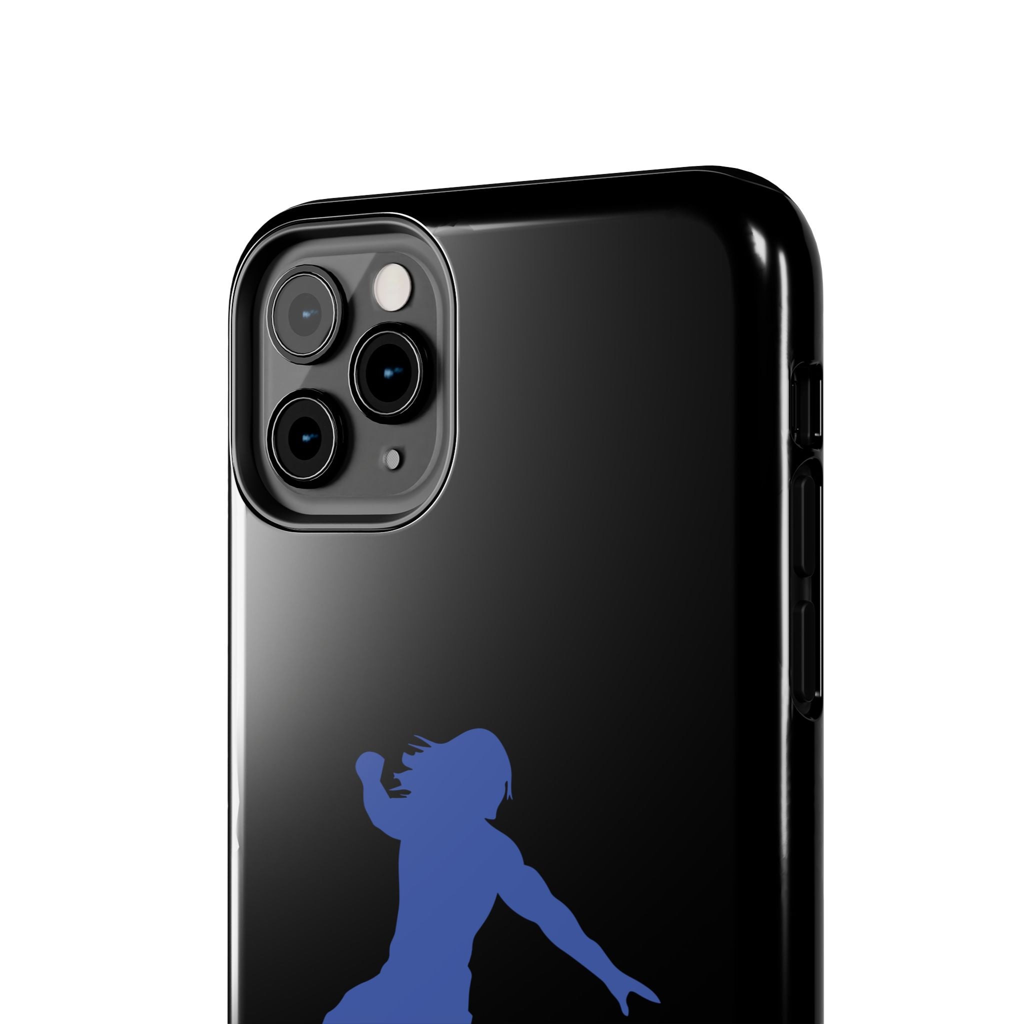 Roman Reigns Jump Blue Graphic Design, iPhone and Samsung Case Cool Graphic Sports Fan Phone Case