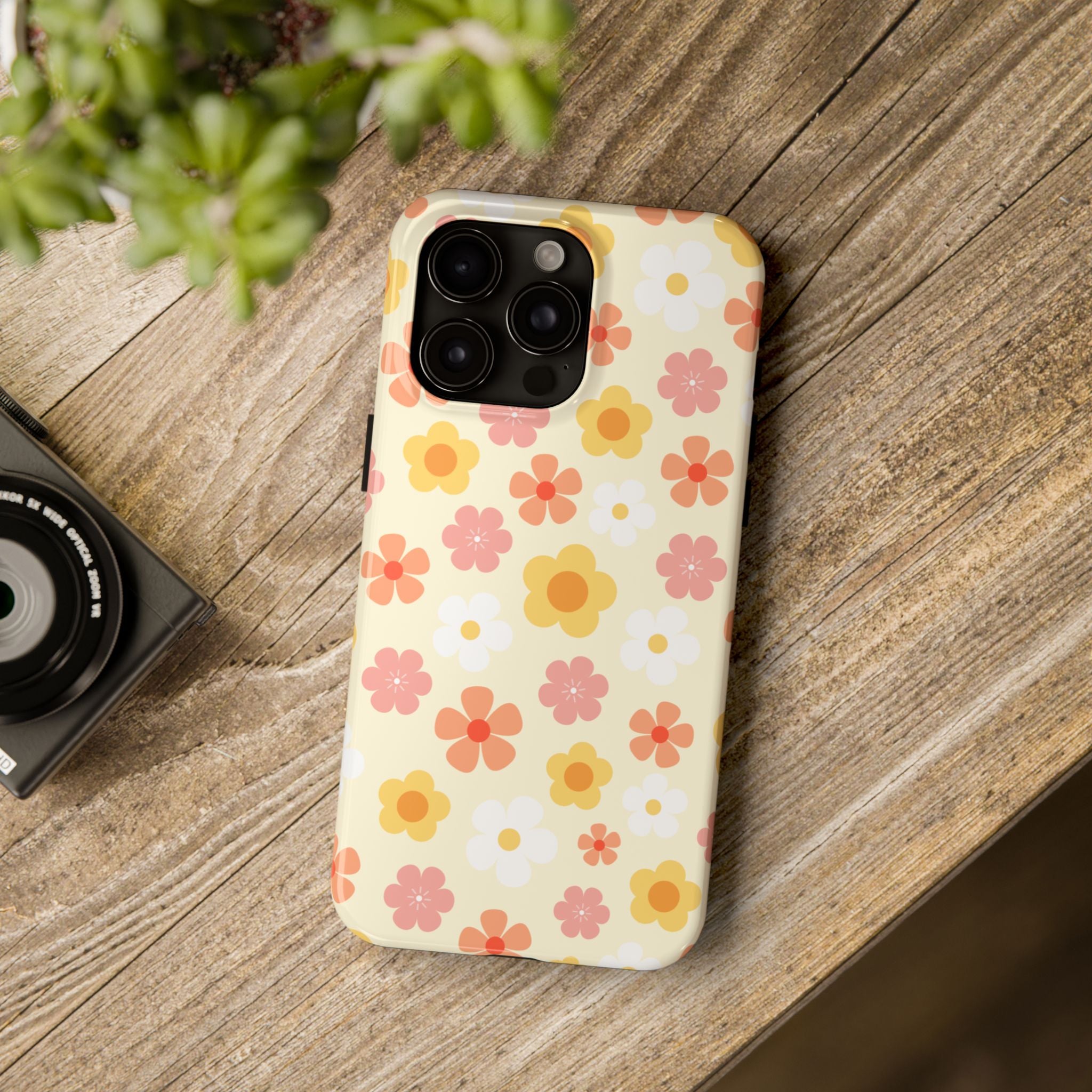 Fullcolor Cute Flower, Elegant Phone Cases, Stylish Phone Covers, Chic Phone Protectors, Fashionable Case for Her, Trendy Smartphone Accessories