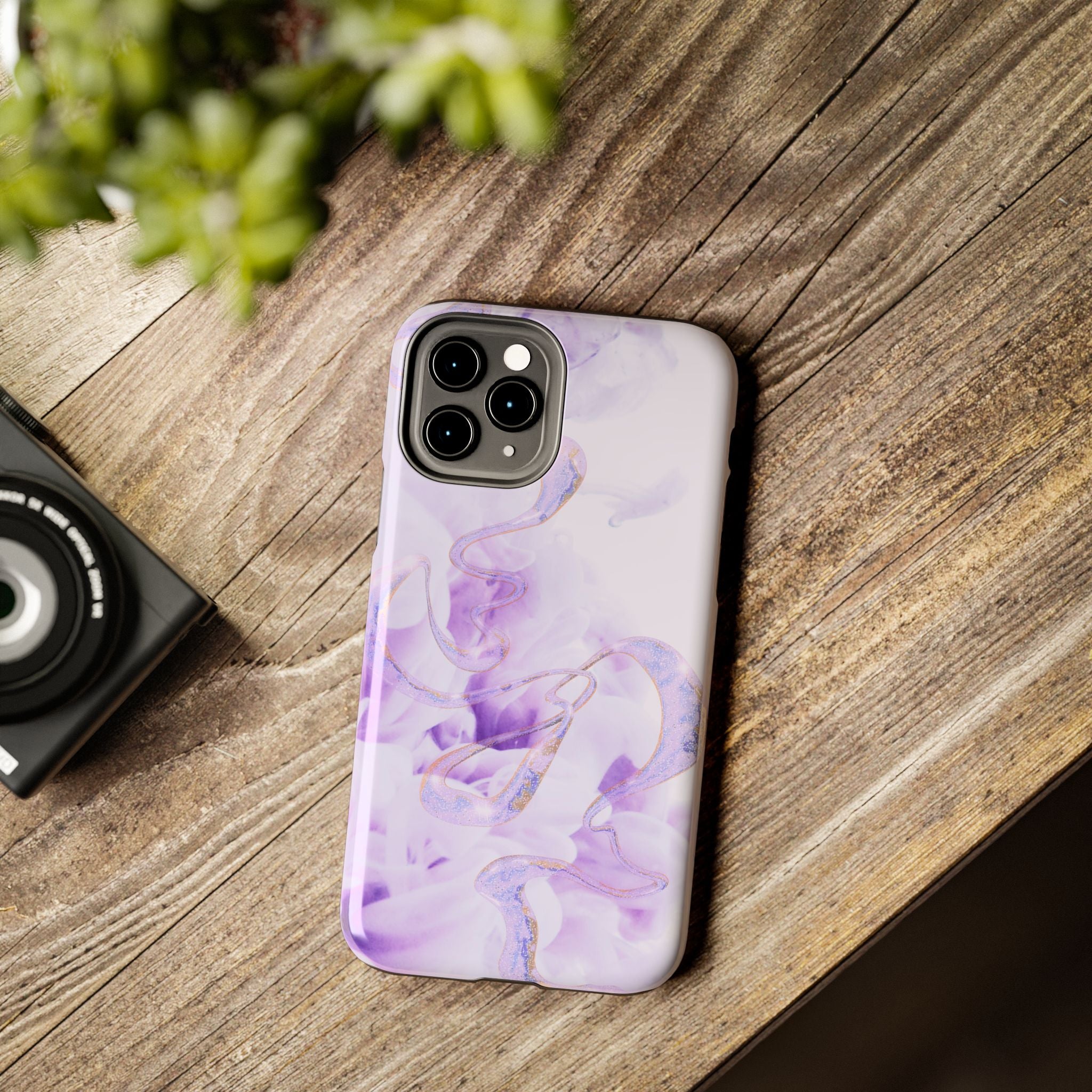 Abstract Purple Fluid Design, Elegant Phone Cases, Stylish Phone Covers, Chic Phone Protectors, Fashionable Case for Her, Trendy Smartphone Accessories