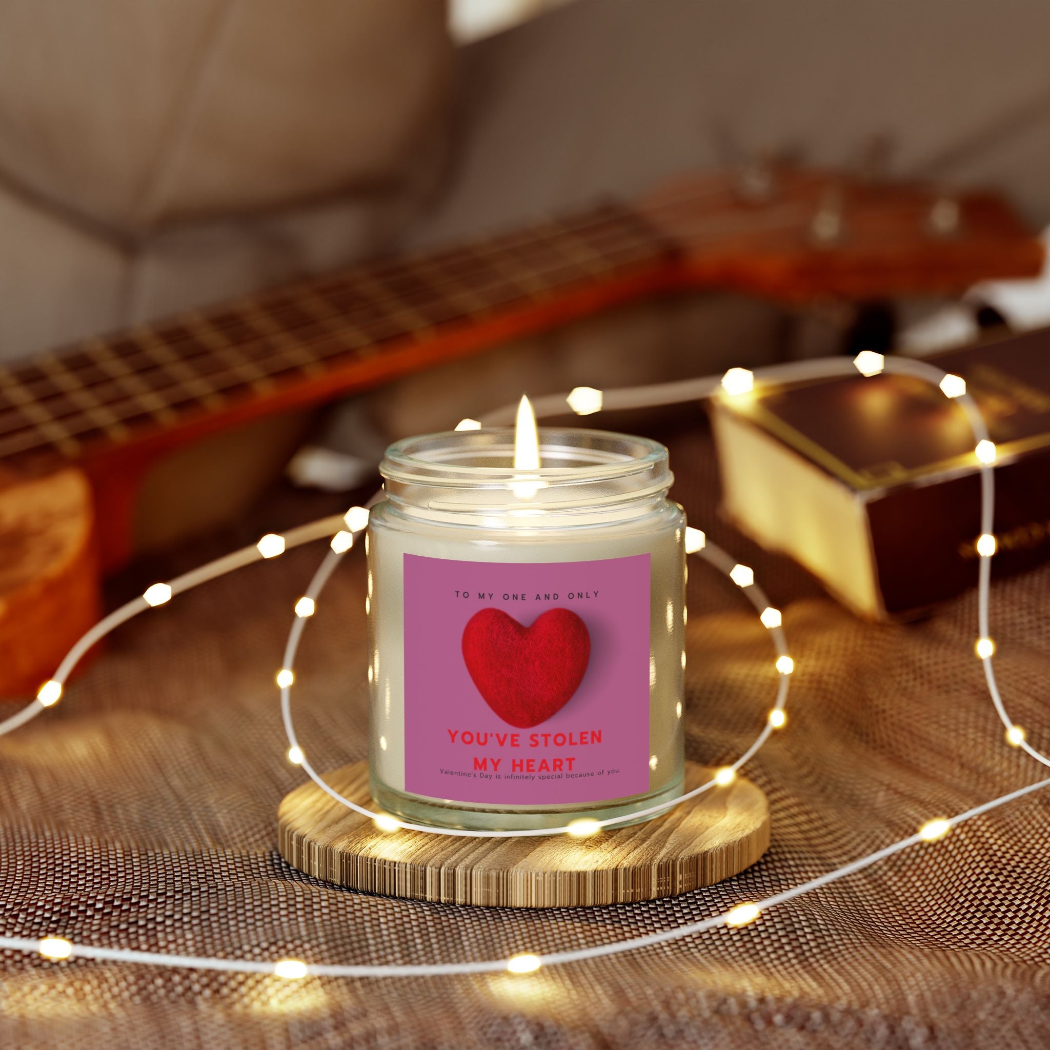 One and Only, Valentine's Day Candle, Scented Candles, Luxury Candles Gifts for Women, Stress Relief Luxury Aromatherapy Candles, Romantic Candle Valentines Day Gifts for Her