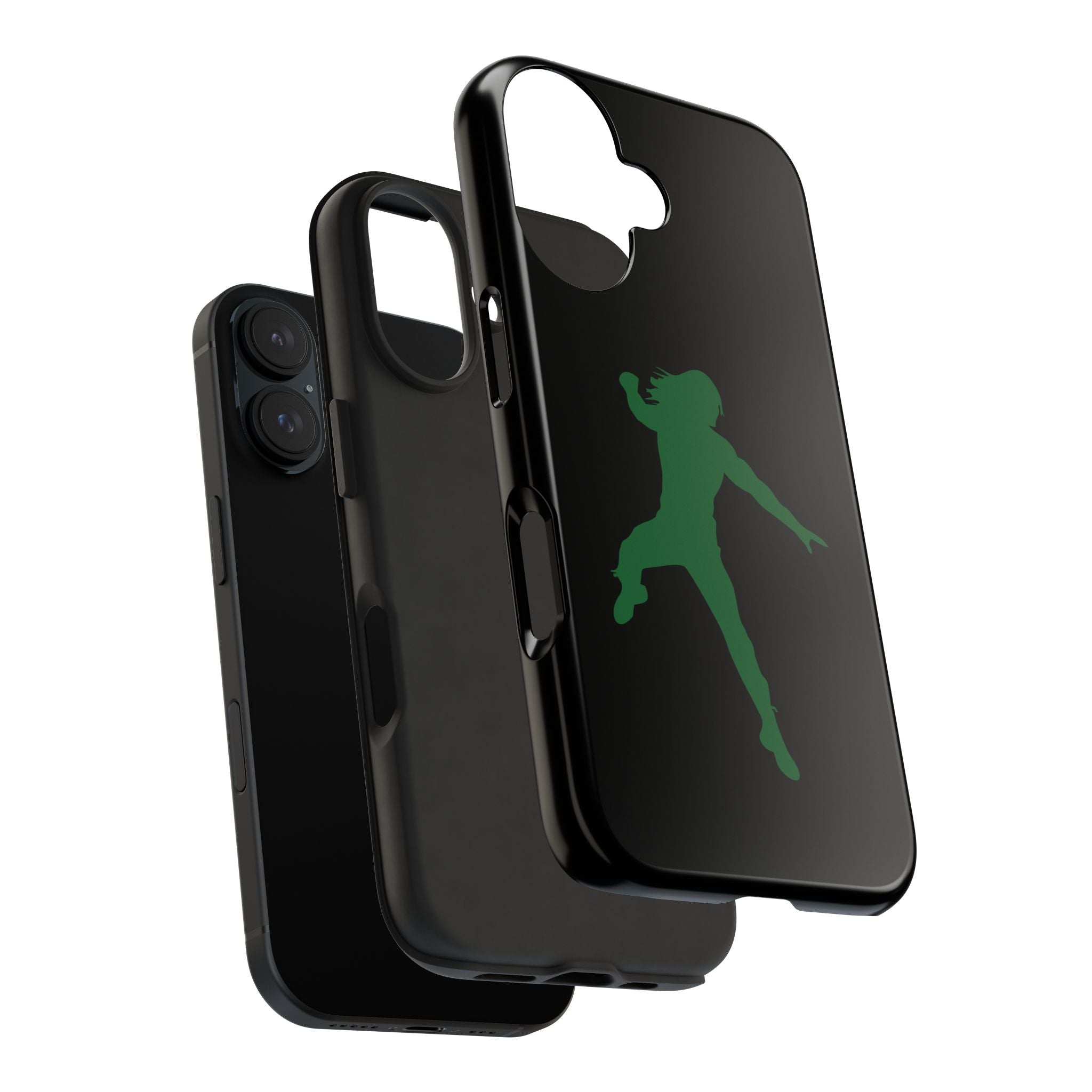 Roman Reigns Jump Green Graphic Design, iPhone and Samsung Case Cool Graphic Sports Fan Phone Case