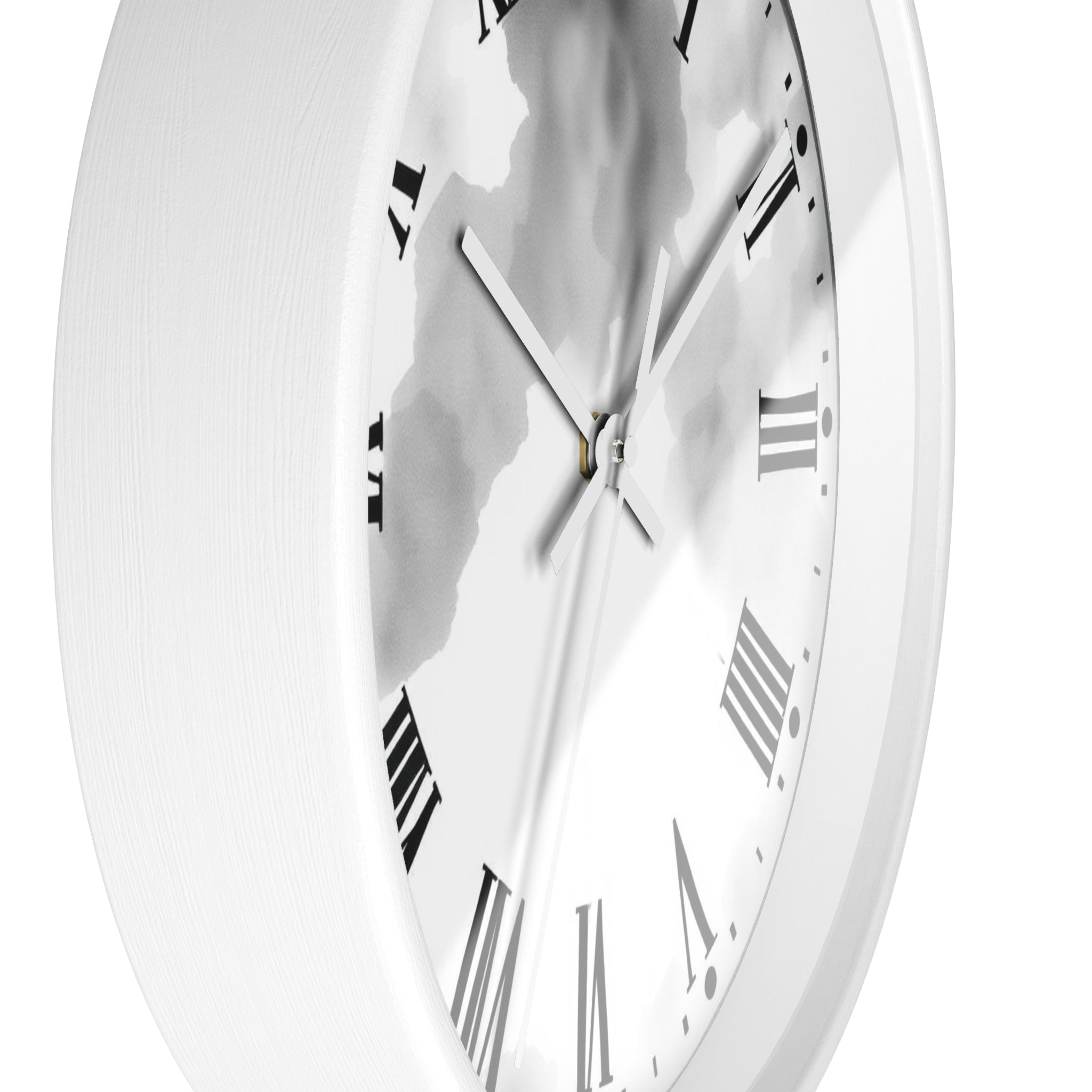 Classic Black and White Design Elegant Wall Clock, Home Decor, Wall Art