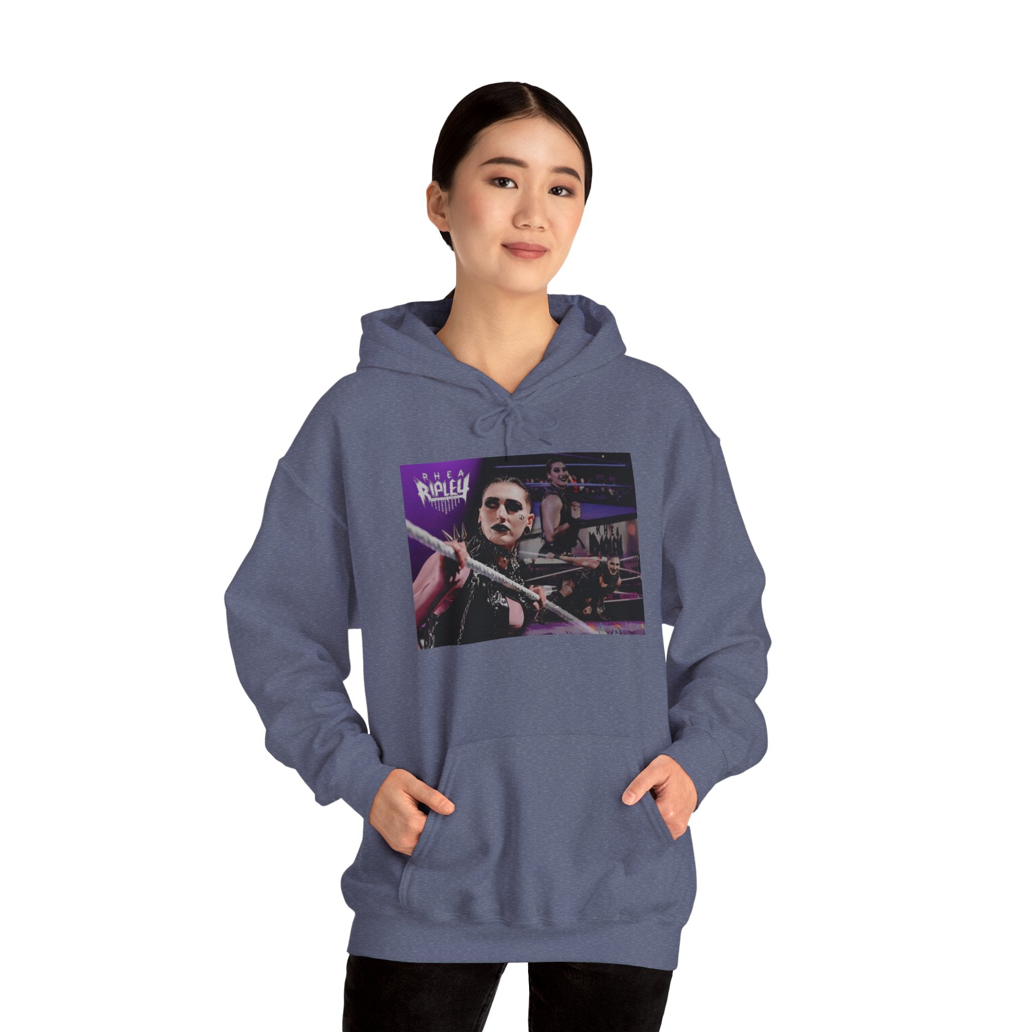 Rhea Ripley Graphic Design Hoodies, Gift for Her - Gift for Him, Sports Fan Wrestling Unisex Hooded Sweatshirt, Casual Outwear