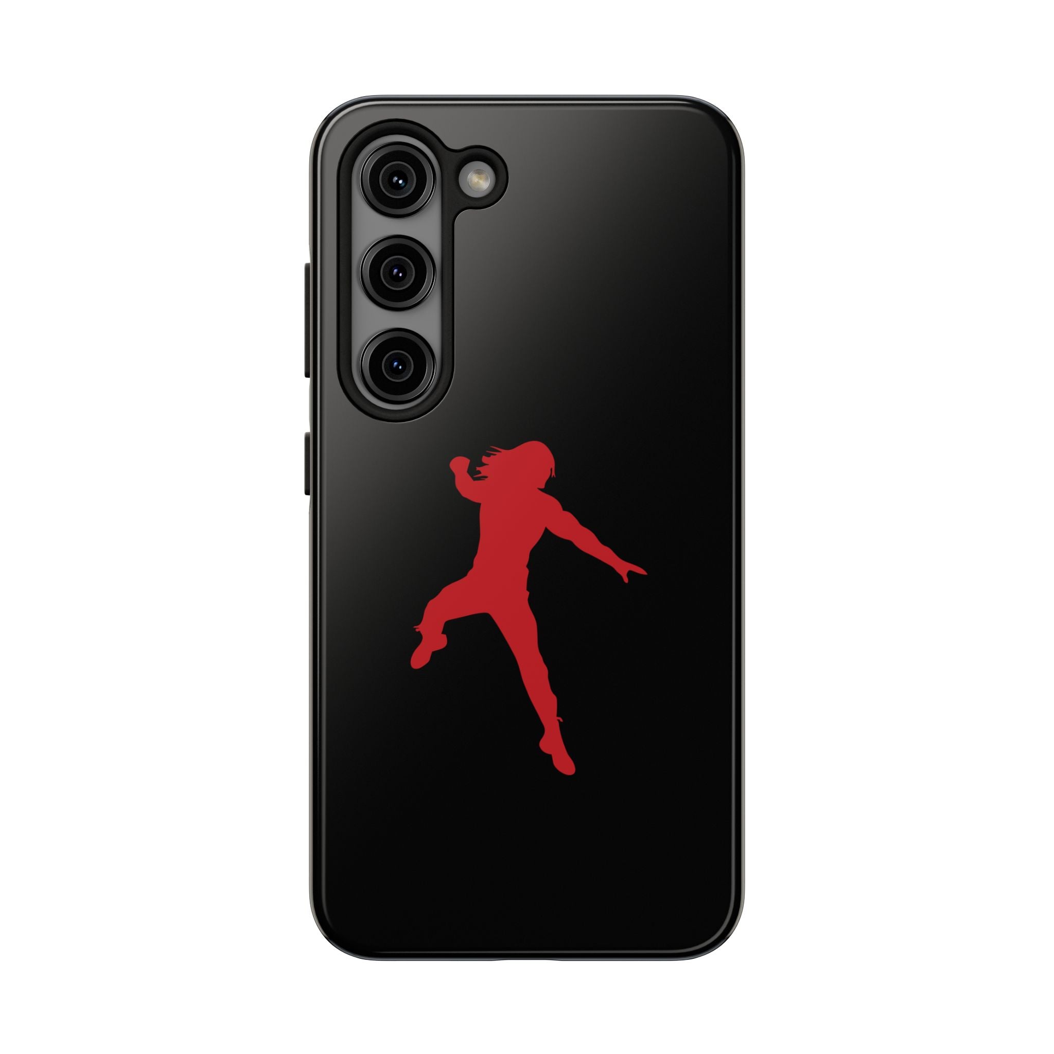 Roman Reigns Jump Red Graphic Design, iPhone and Samsung Case Cool Graphic Sports Fan Phone Case