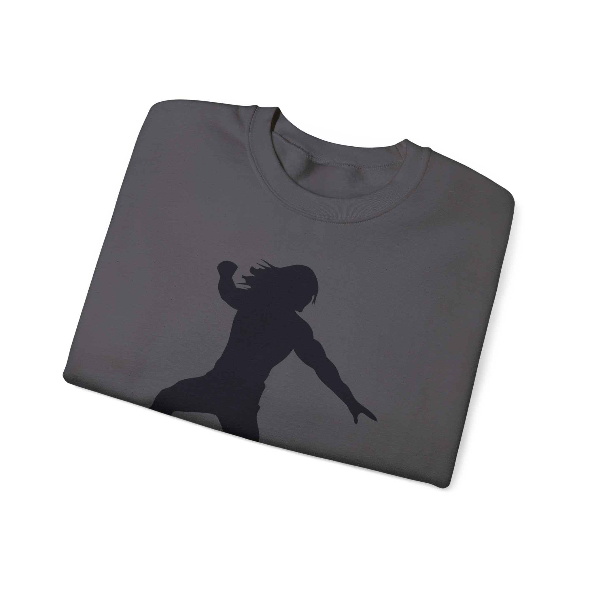 Roman Reigns Black Design, Wrestling Fan Unisex Sweatshirt - Gift for Him or Her, Casual Outwear, Graphic Design, Heavy Blend Crewneck Sweatshirt