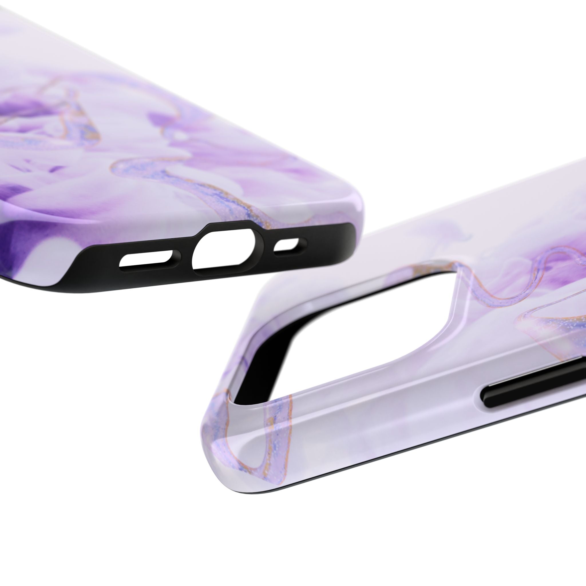 Abstract Purple Fluid Design, Elegant Phone Cases, Stylish Phone Covers, Chic Phone Protectors, Fashionable Case for Her, Trendy Smartphone Accessories