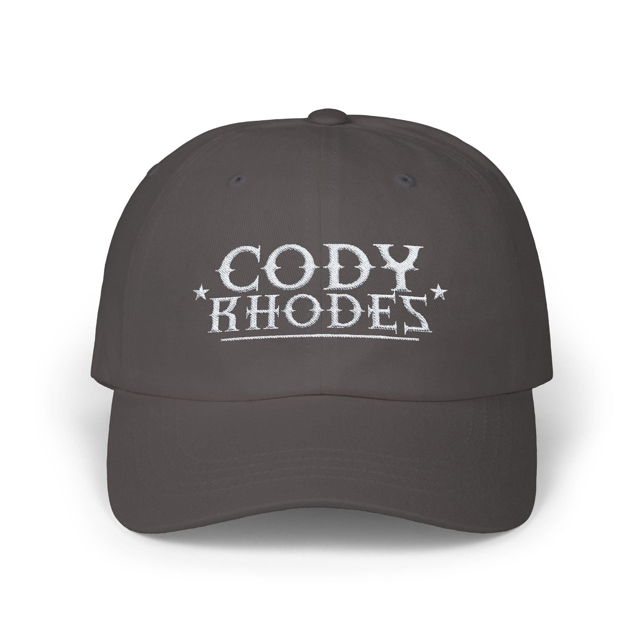 Cody Rhodes Graphic Text White Design, Sports Fan, Wrestling Dad Cap for Her and Him - Unisex Classic